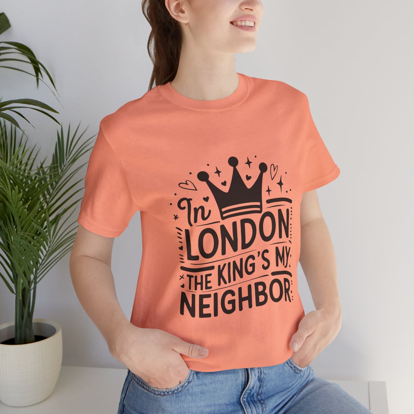 Unisex Jersey Short Sleeve Tee - King's Neighbour In London