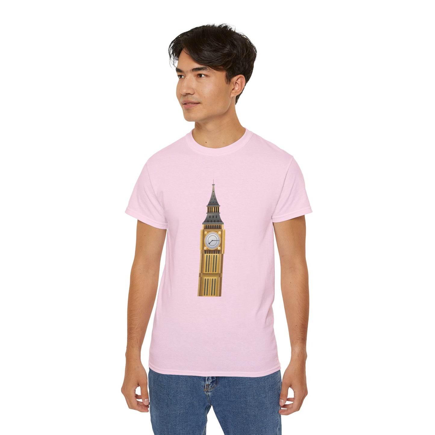 Unisex Ultra Cotton Tee - Iconic Big Ben Clock Tower