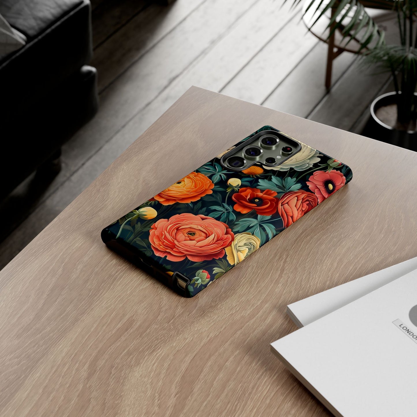 Floral Phone Case, Tough Cases - Stylish Protection, Gifts for Her, Nature Lover Decor, Floral Accessories