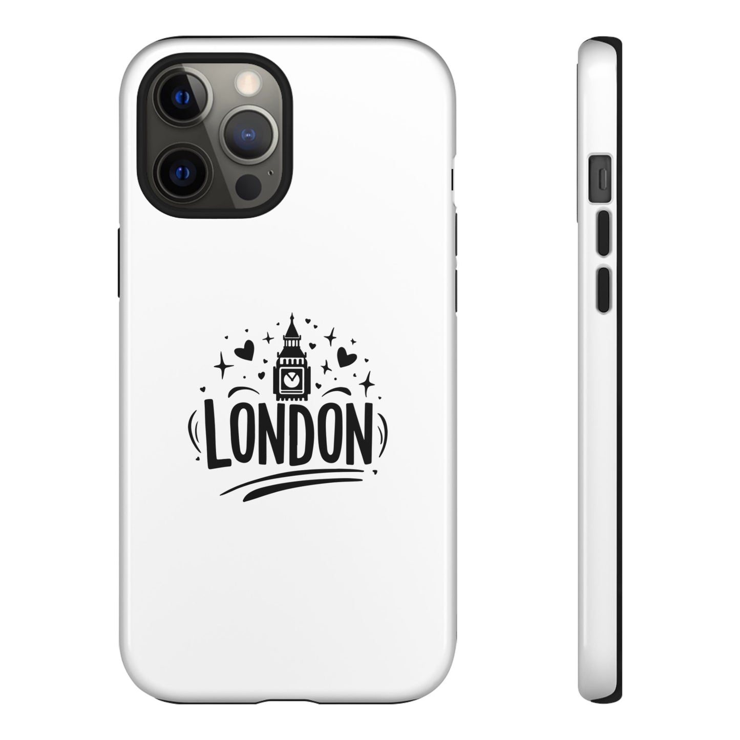 Stylish Phone Case for London Lovers, London Gift, Travel Accessory, Unique Smartphone Case, Cityscape Phone Cover