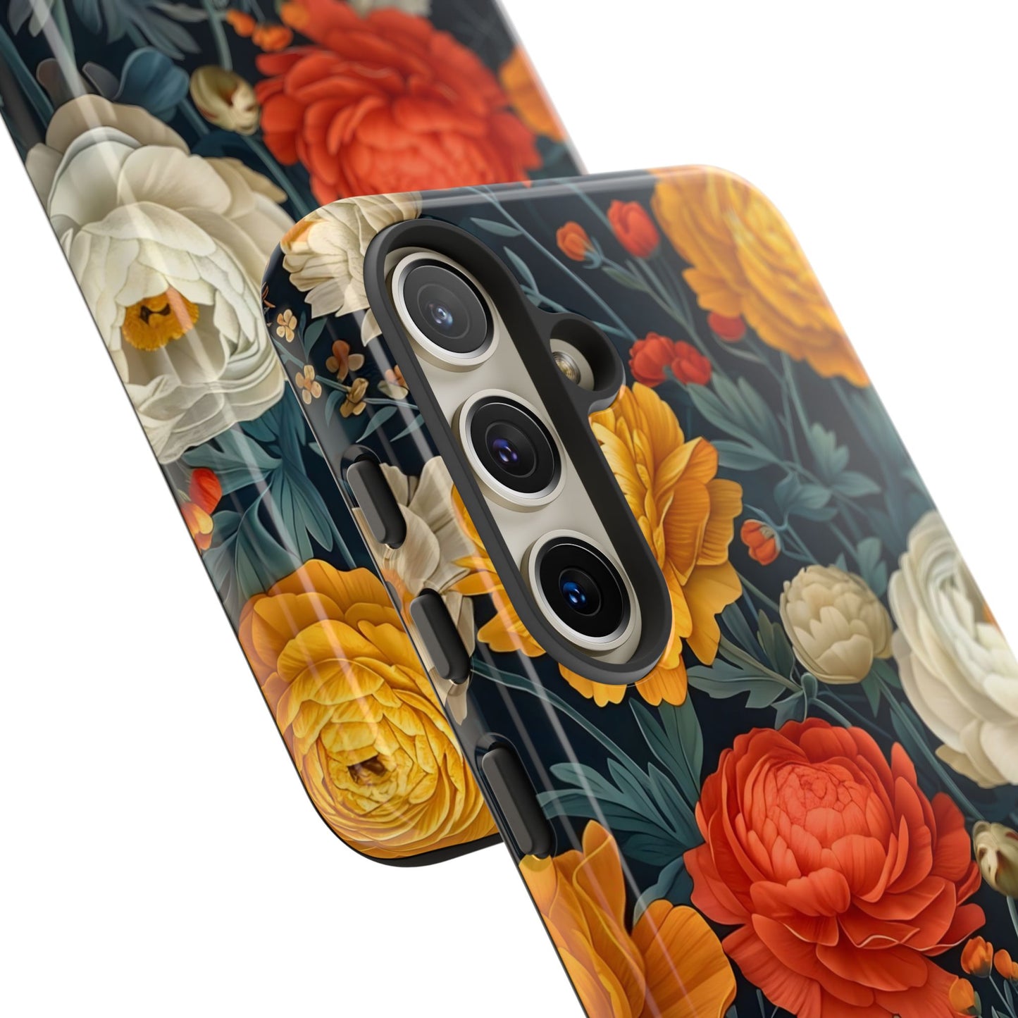Floral Tough Case for Phones | Durable Floral Phone Cover, Boho Chic, Unique Gift for Her, Phone Protection, Flower Design