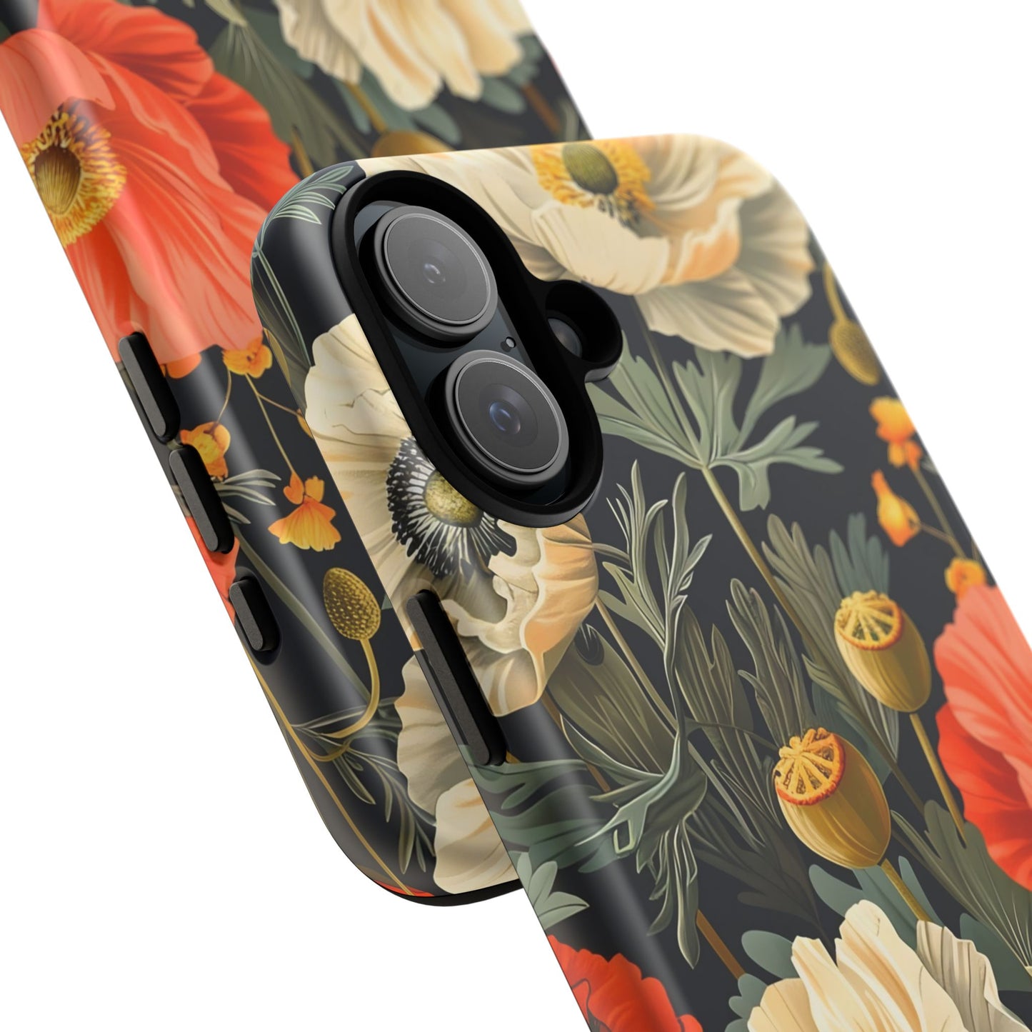 Floral Phone Case - Tough Cases with Vibrant Garden Design, Phone Accessory, Gift for Her, Spring Style, Nature Lover