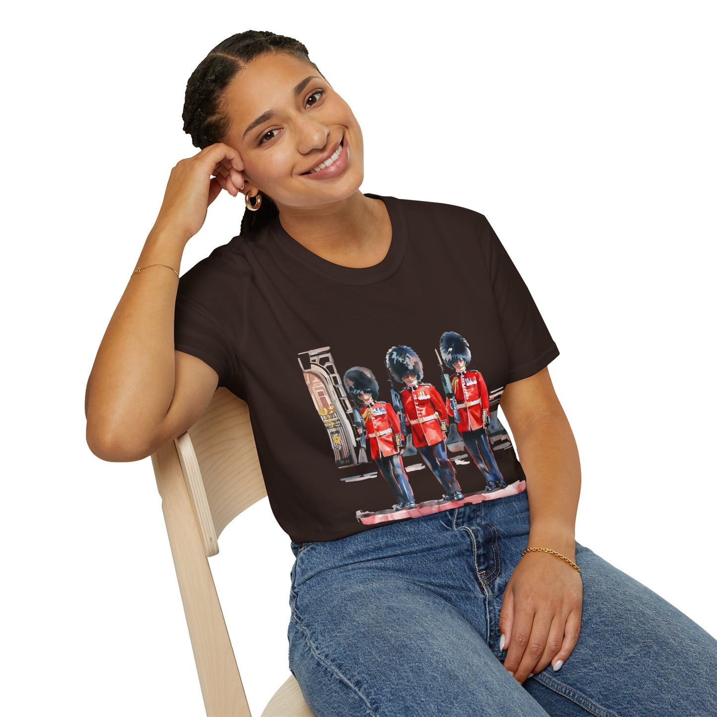 Unisex Softstyle T-Shirt - Honor in Red - British Soldier Uniforms