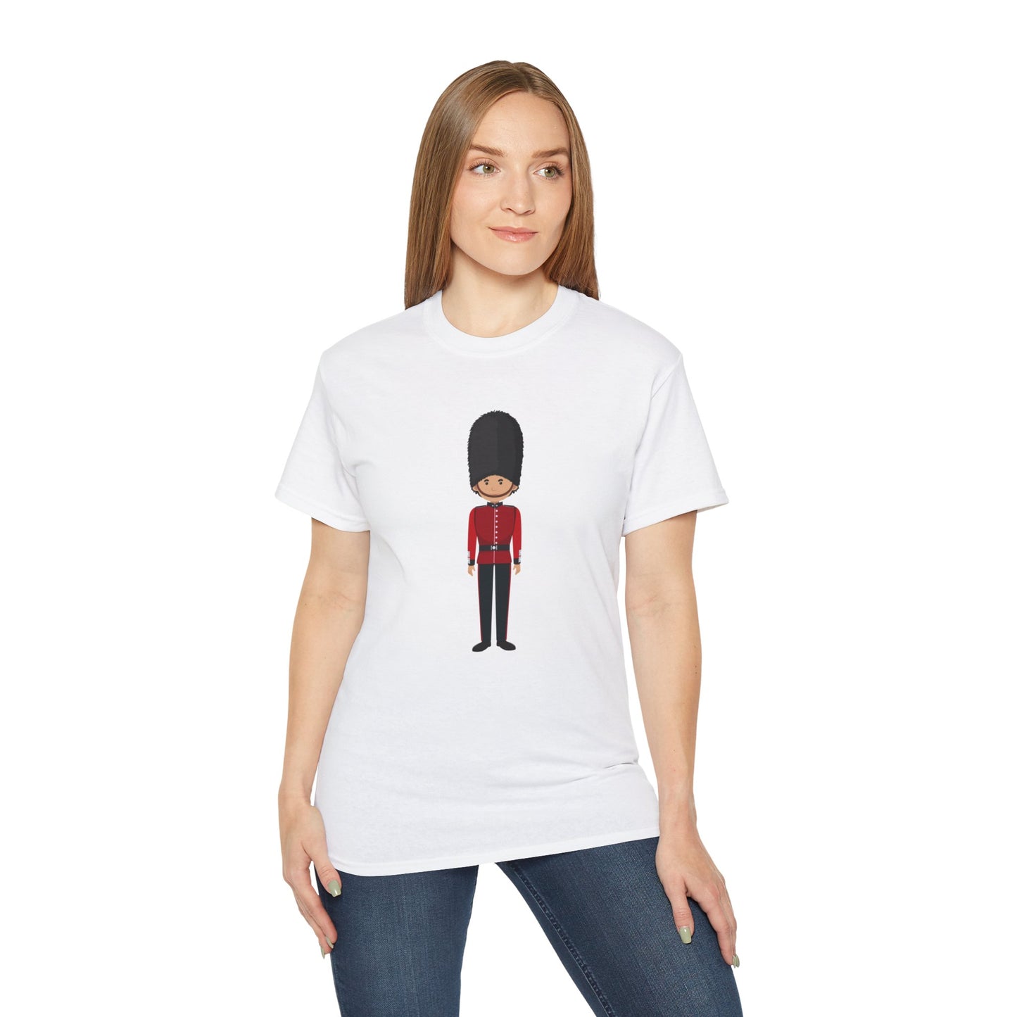 Unisex Ultra Cotton Tee - Military Honorable British Soldier