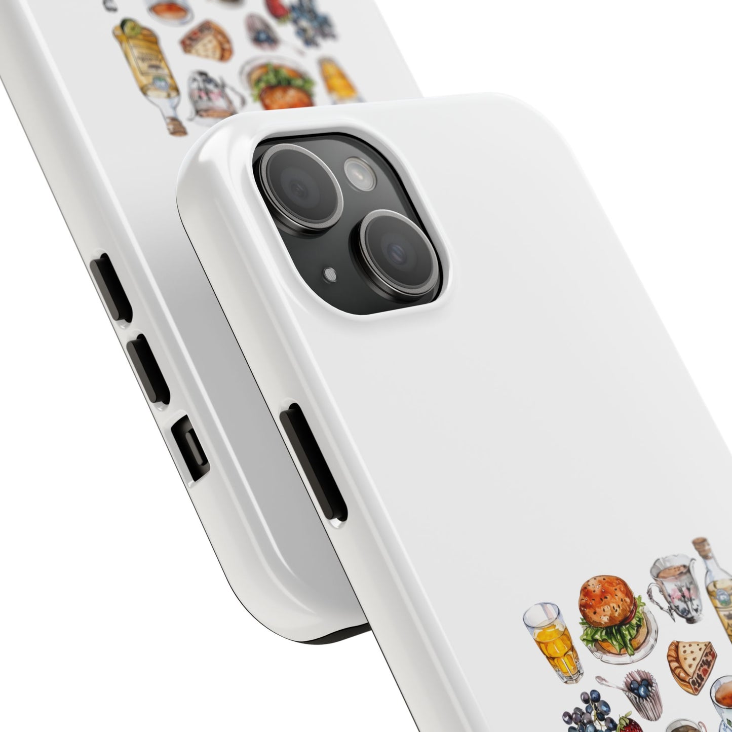 Foodie Tough Phone Case with Gourmet Feast Design