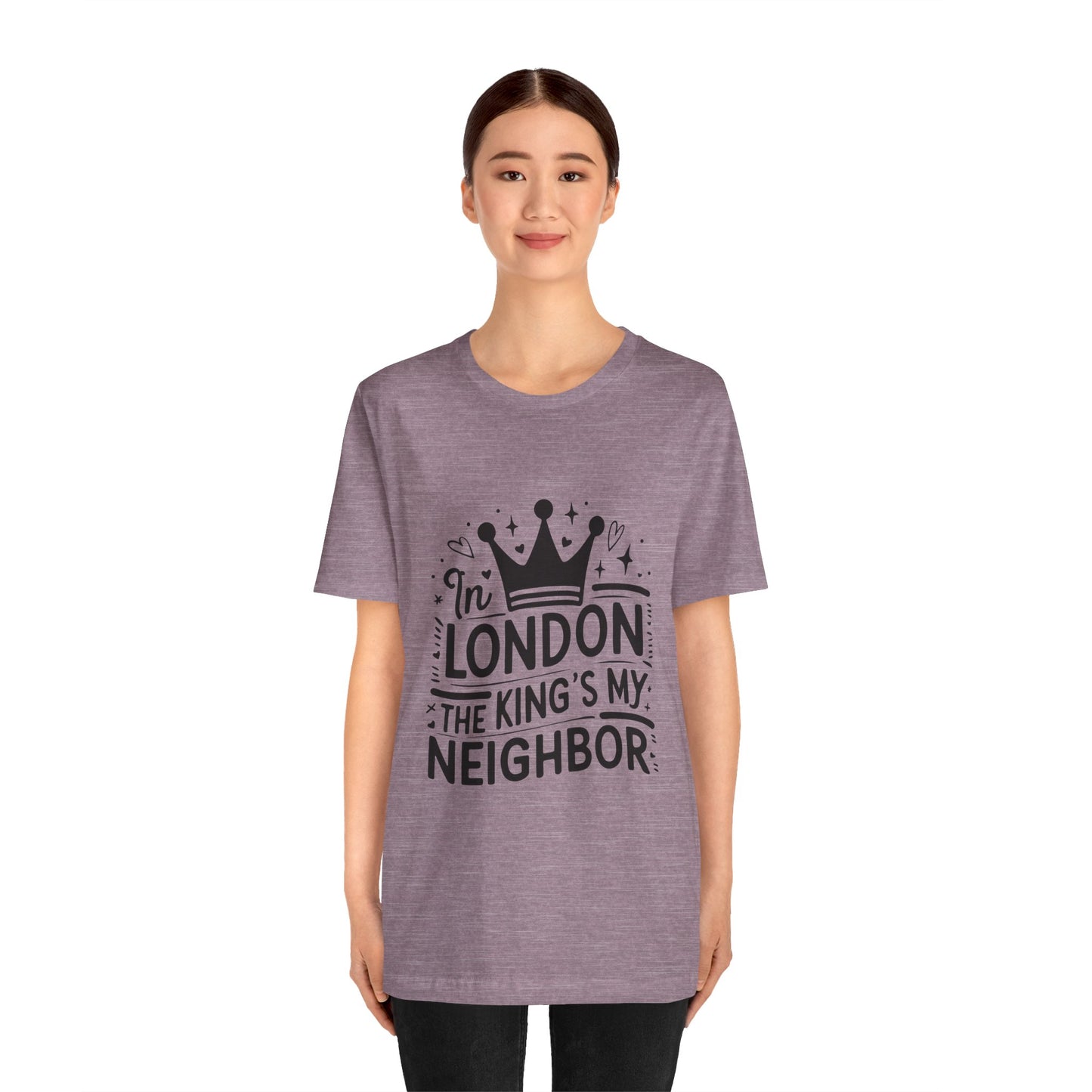 Unisex Jersey Short Sleeve Tee - King's Neighbour In London