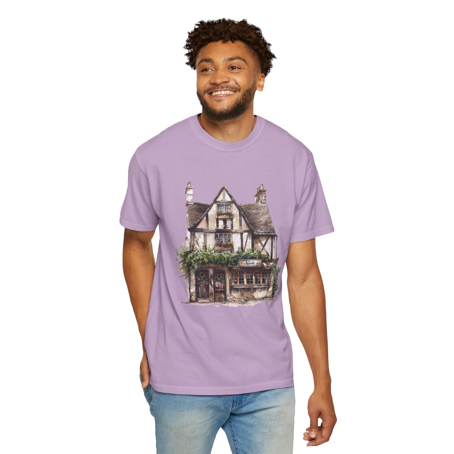 Unisex Garment-Dyed T-shirt - Timeless Beauty of England