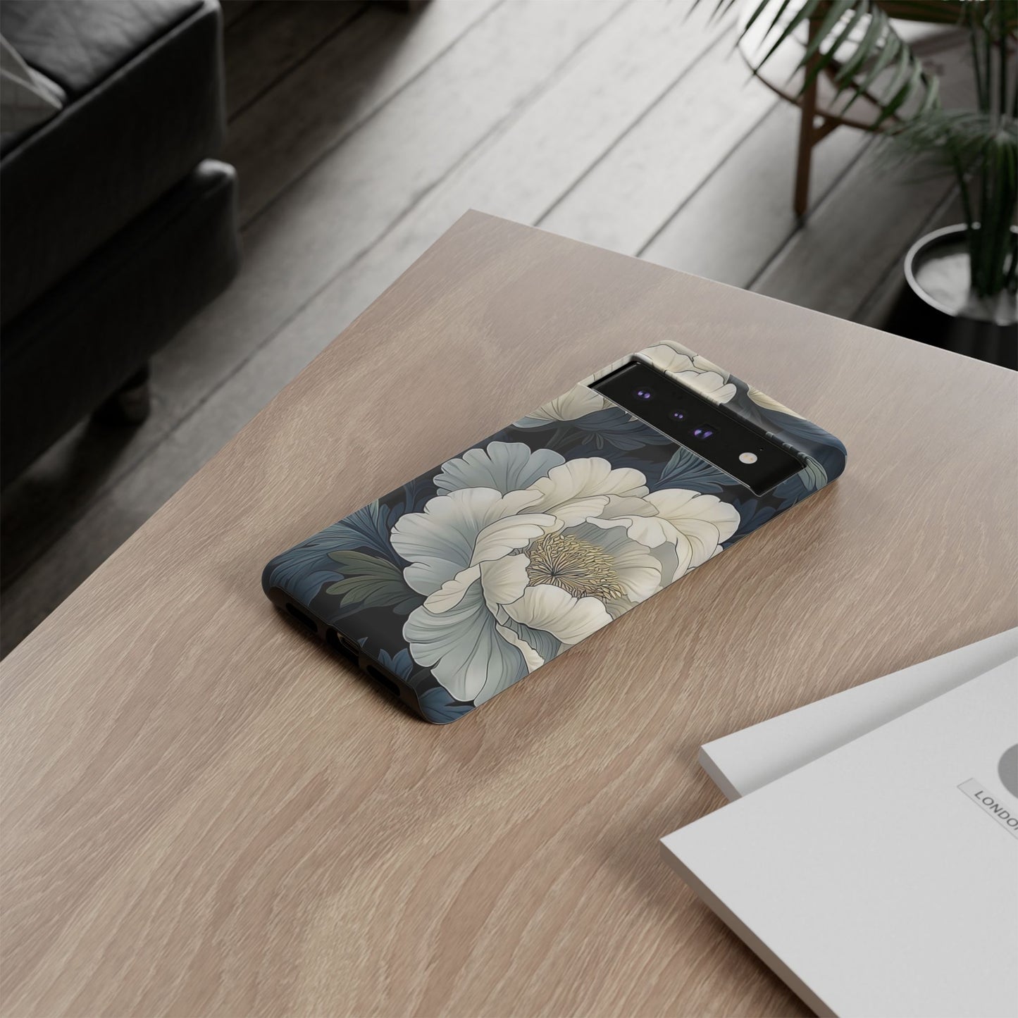 Floral Phone Case - Elegant Tough Cases for Nature Lovers, Stylish Protective Cover for Gifts, Birthdays, Mom's Day, Floral Design
