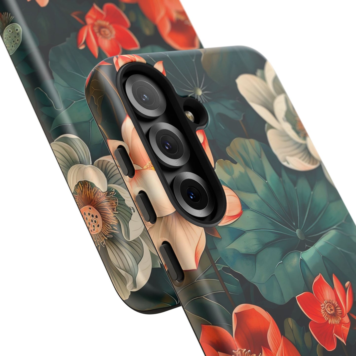 Flower Phone Case, Floral Phone Cover, Tough Case for Floral Lovers, Gift for Her, Stylish Tech Accessories