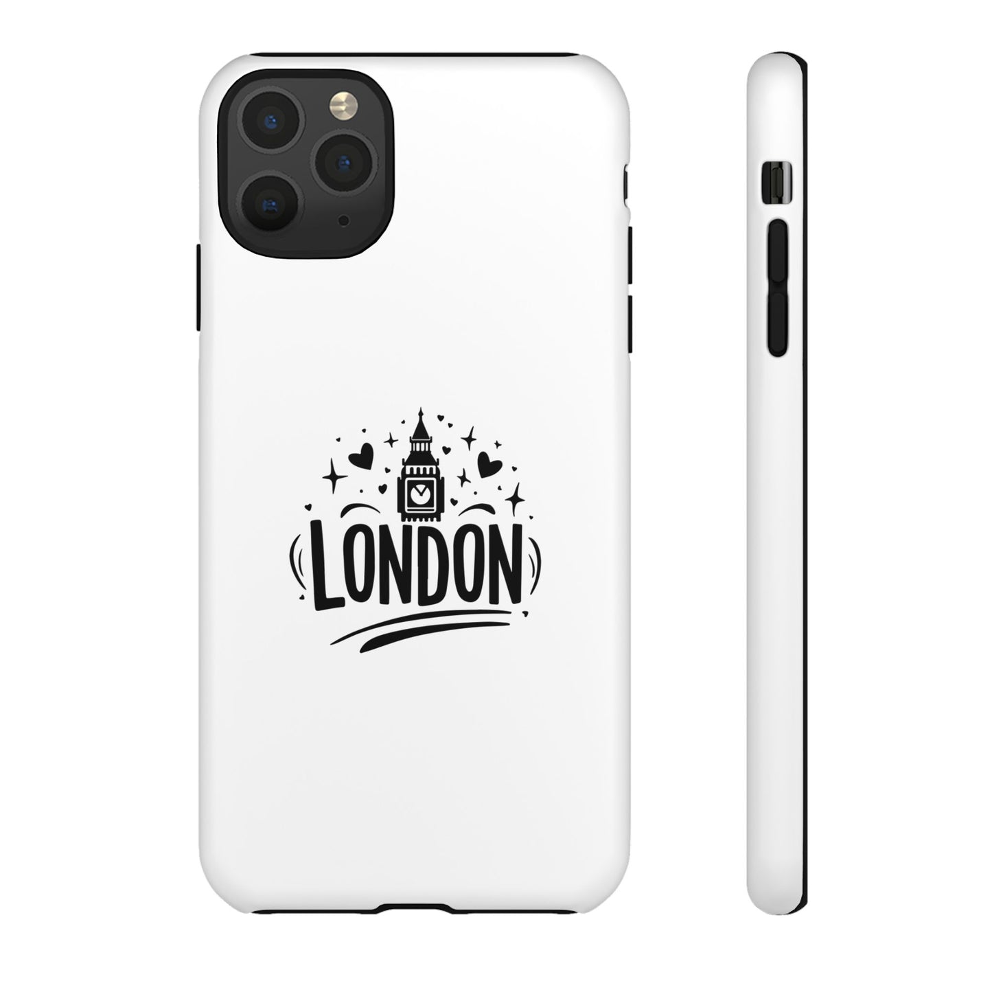 Stylish Phone Case for London Lovers, London Gift, Travel Accessory, Unique Smartphone Case, Cityscape Phone Cover