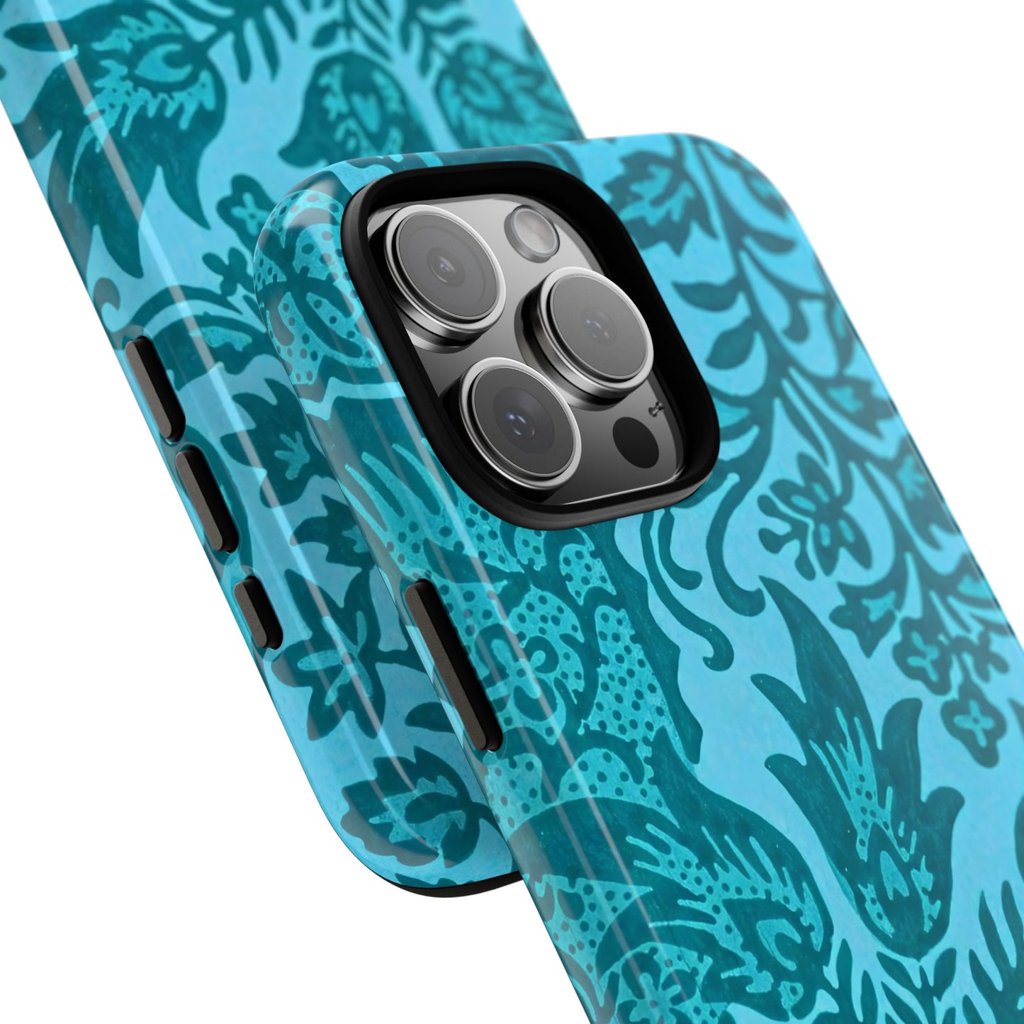 Bohemian Phone Case, Tough Floral Phone Cover, Artistic Phone Protector, Gift for Her, Unique Tech Accessories