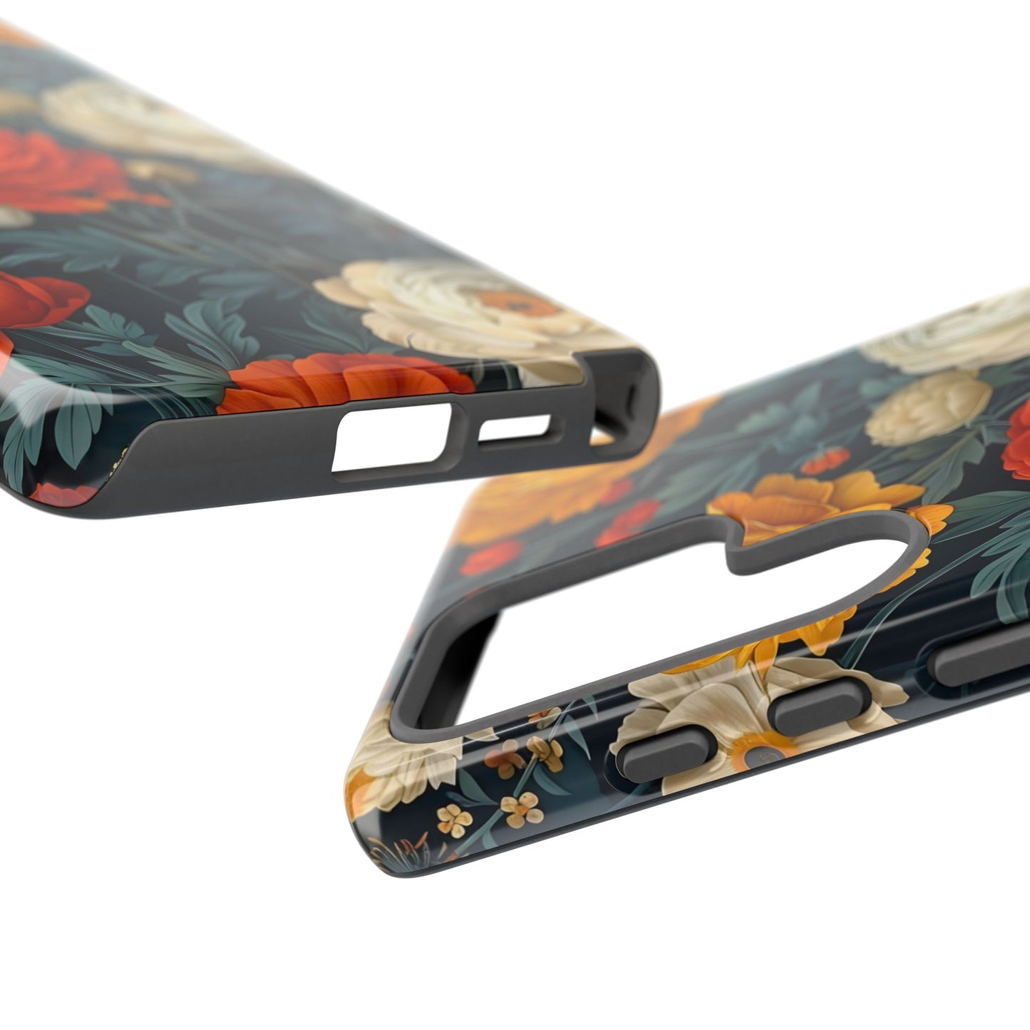 Floral Tough Case for Phones | Durable Floral Phone Cover, Boho Chic, Unique Gift for Her, Phone Protection, Flower Design