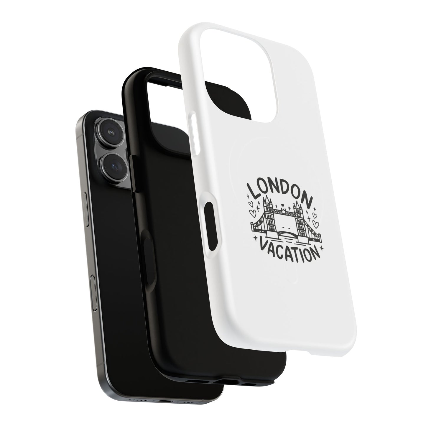 London Vacation Magnetic Case, Unique Phone Cover for Travelers, London Souvenir, Gift for Tourists, Stylish Phone Accessory