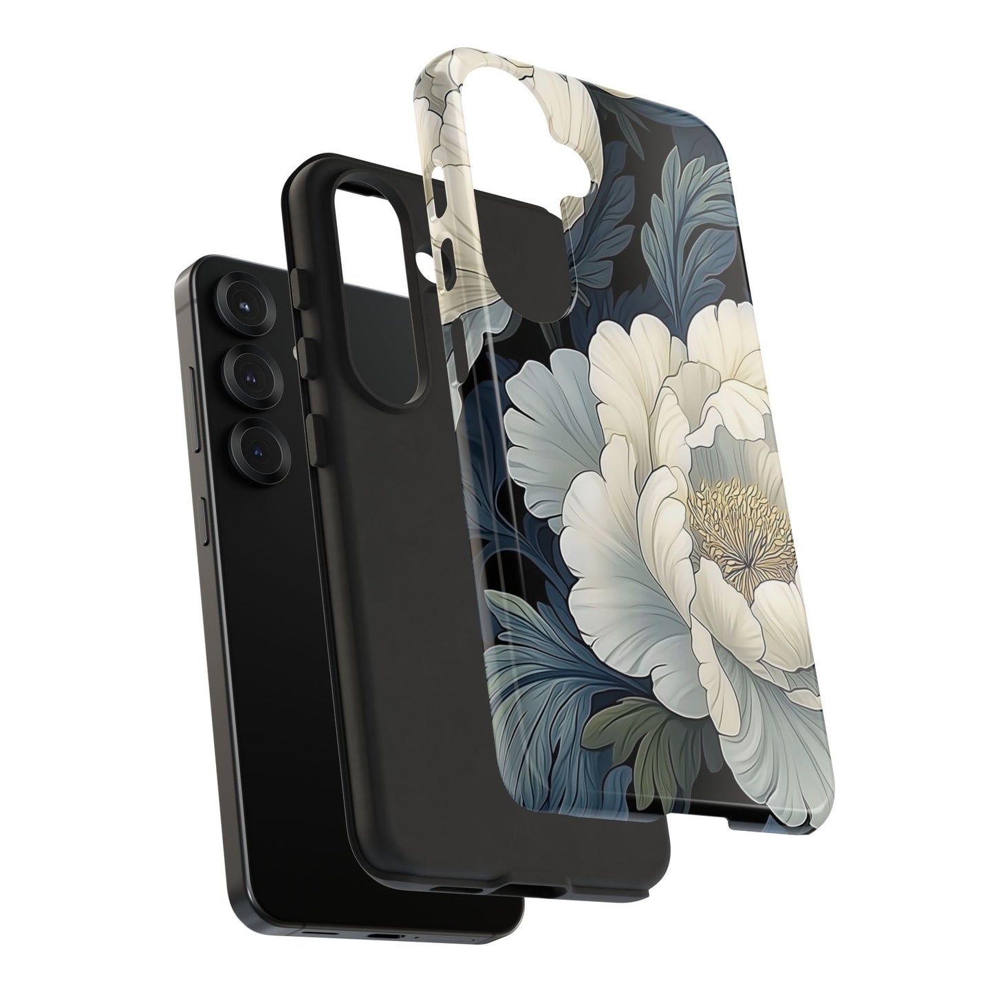 Floral Phone Case - Elegant Tough Cases for Nature Lovers, Stylish Protective Cover for Gifts, Birthdays, Mom's Day, Floral Design