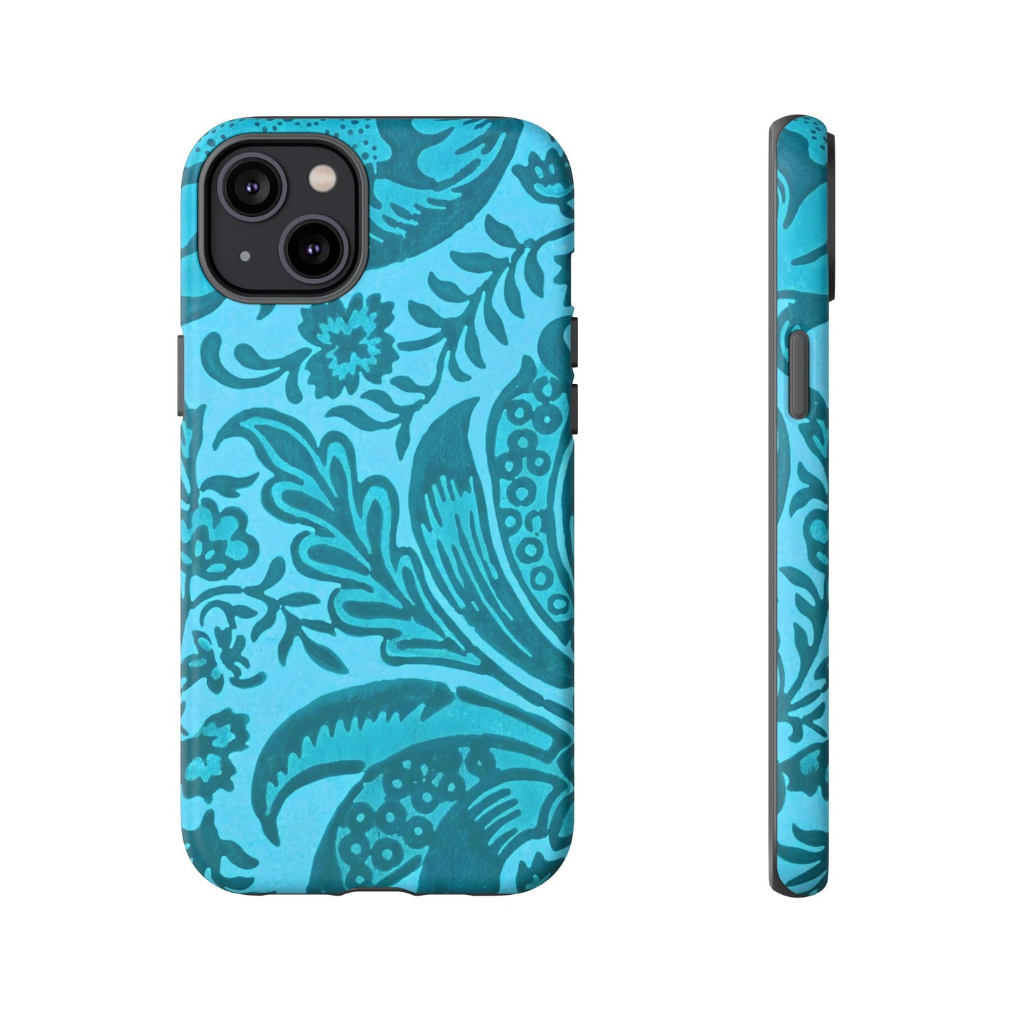 Tough Cases Floral Phone Case, Boho Chic Cover for Smartphones, Unique Gift for Her, Trendy Tech Accessory, Perfect for Personalization