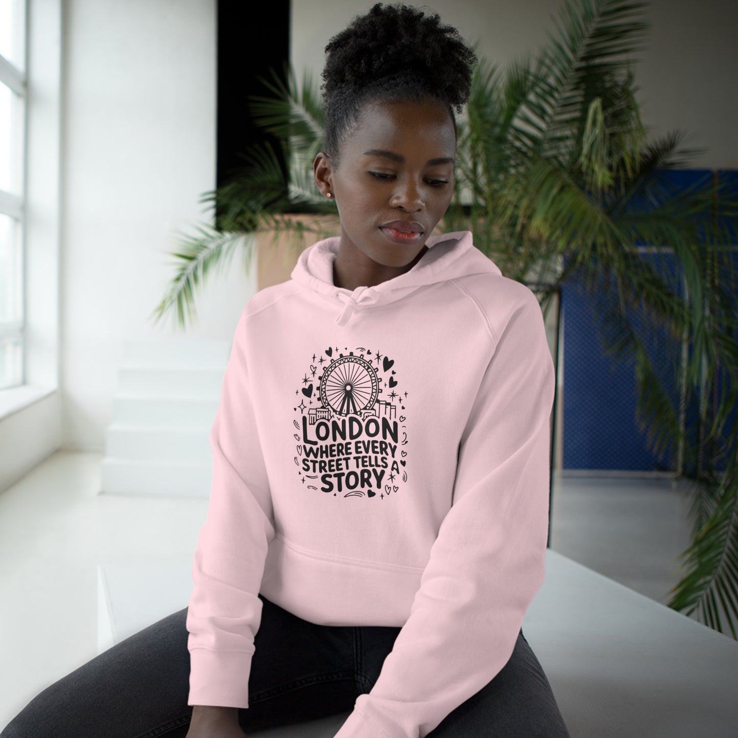 Versatile Unisex Hoodie - London's Story Telling Streets