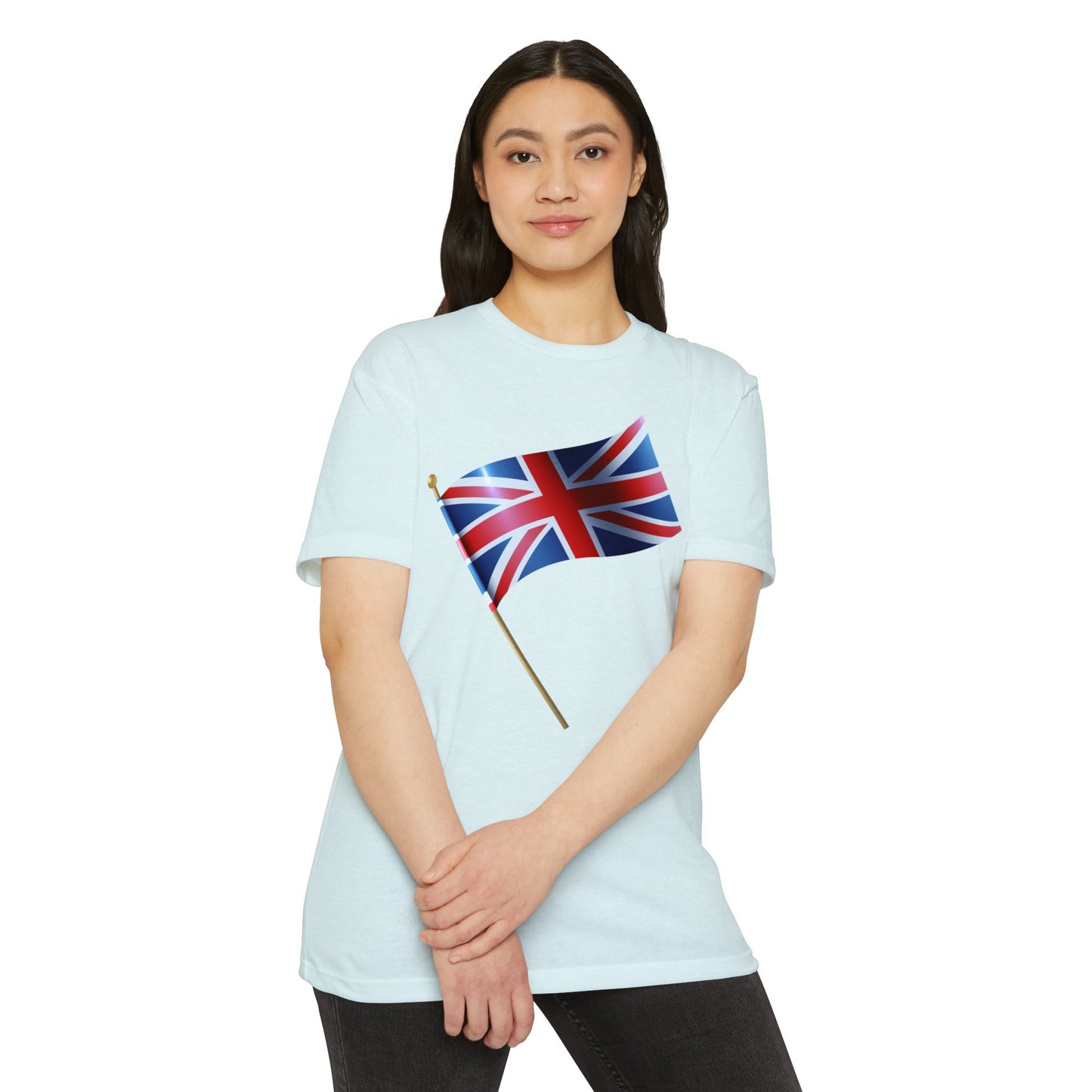 Unisex CVC Jersey T-shirt - The Flag of the United Kingdom