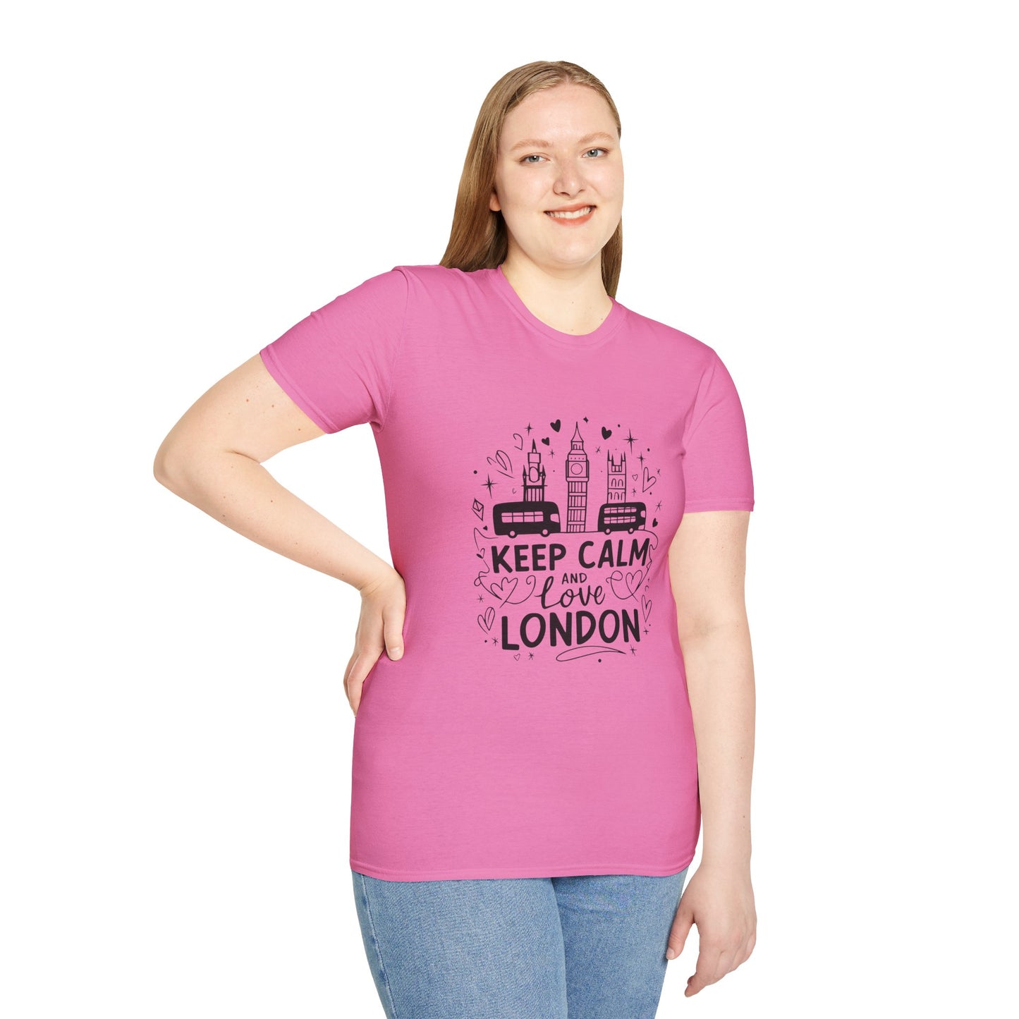 Unisex Softstyle T-Shirt - Keep Calm and Love London