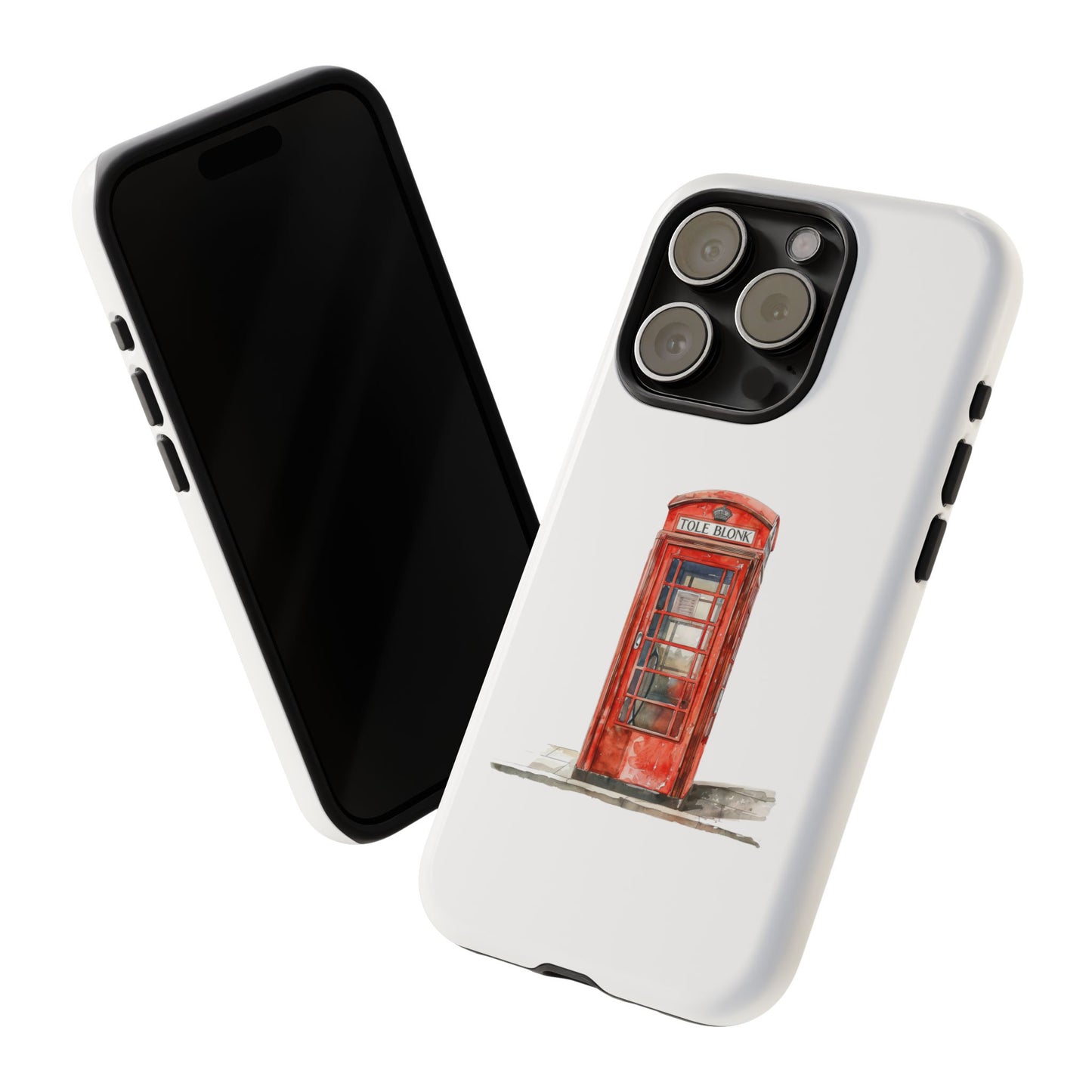London Phone Booth Tough Case for Smartphones - Stylish Protection with a Unique Design