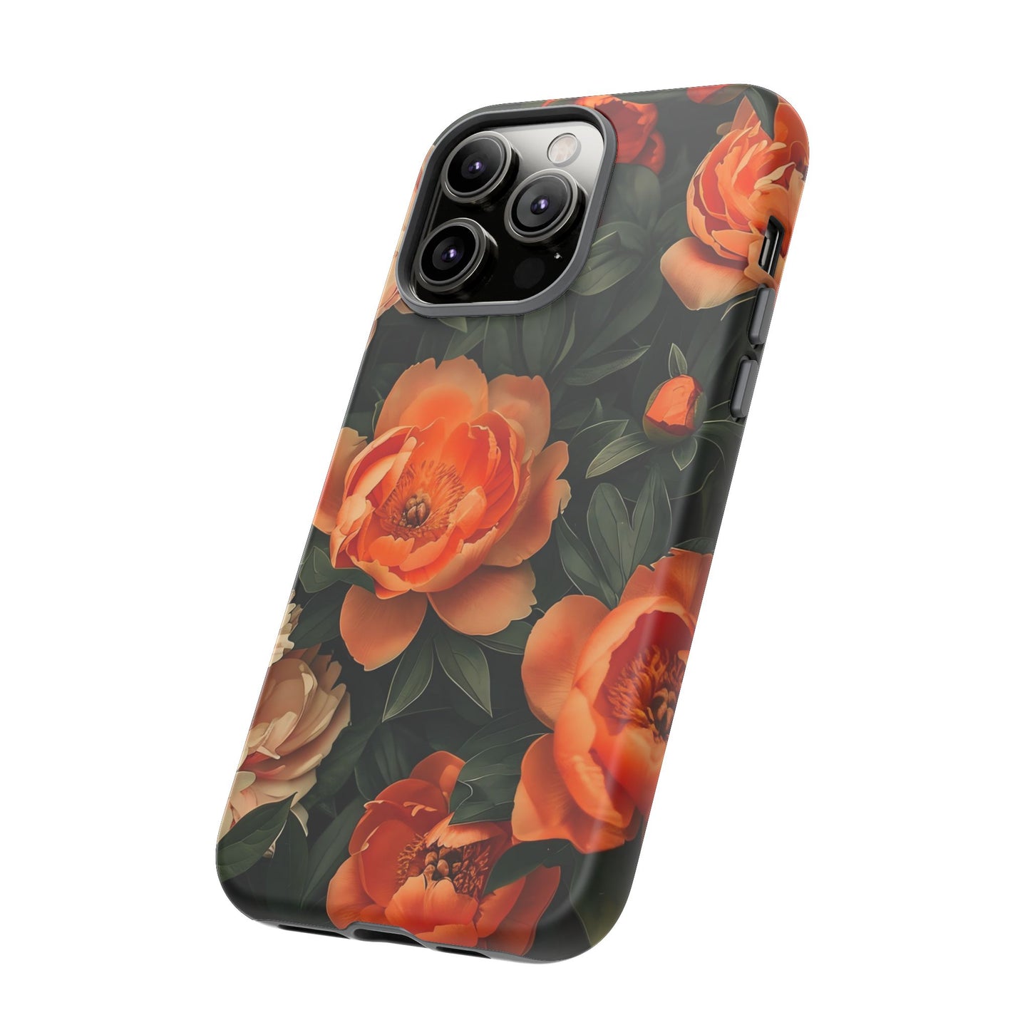 Stylish Floral Phone Case, Tough Cases, Floral Phone Cover, Gift for Her, Spring Accessories, Mother's Day, Phone Protection