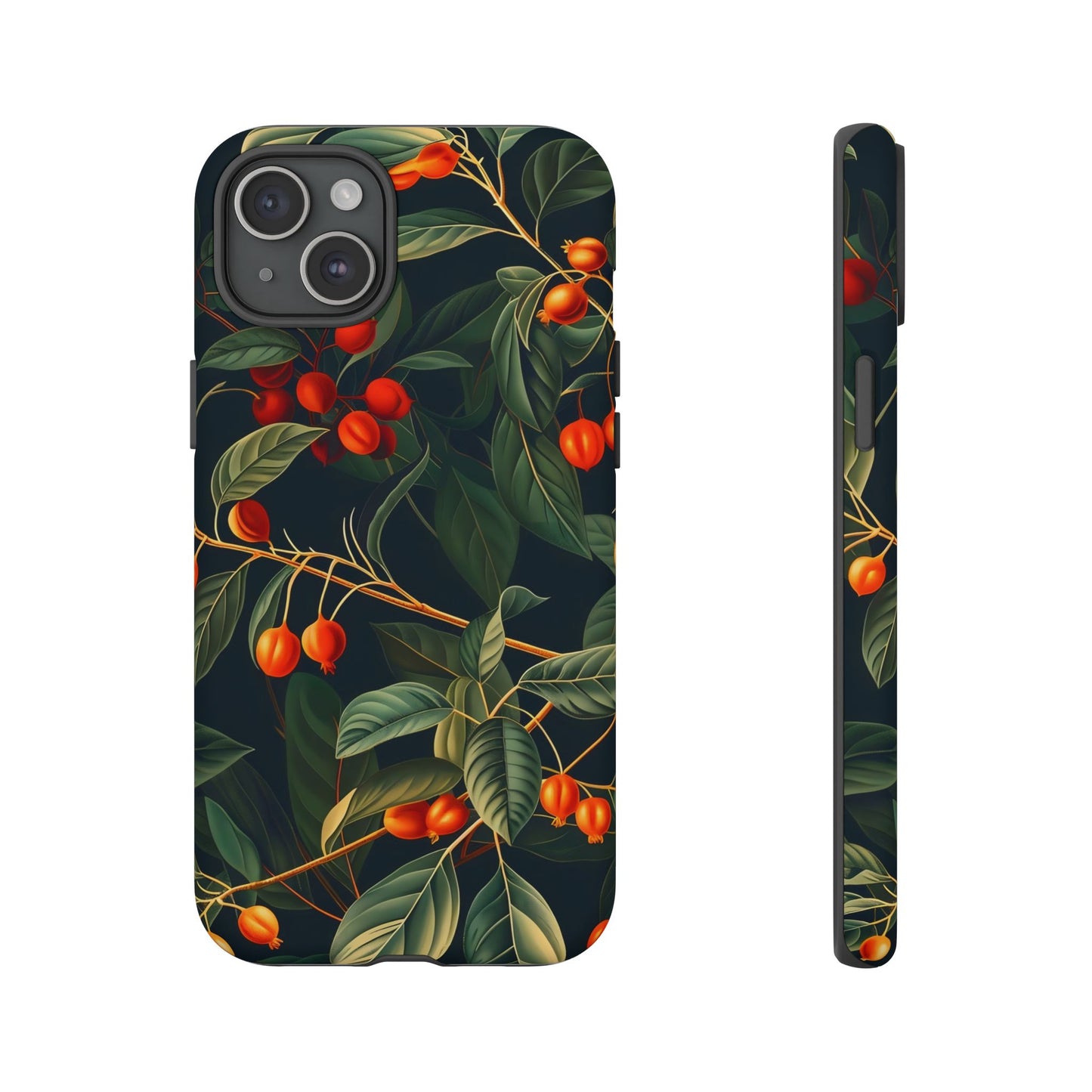 Tough Cases, Floral Phone Case, Nature-Inspired Tech, Unique Gift, Phone Accessory, Botanical Design, Fall Vibes