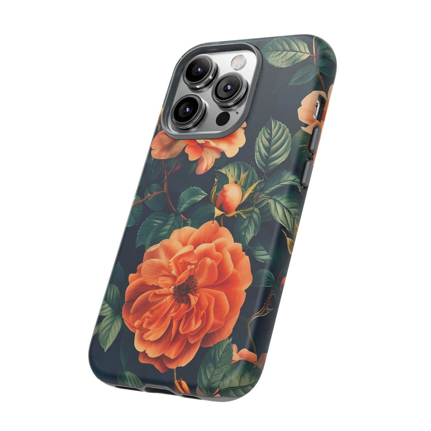 Floral Phone Case, Tough Cases for Nature Lovers, Botanical Design, Phone Protection, Gift for Her, Trending Floral Accessories