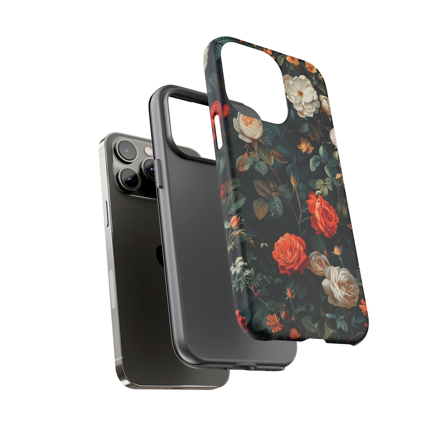 Floral Phone Case | Tough Cases with Elegant Design | Gift for Her, Mother's Day, Birthdays, Personalized, Trendy Tech Accessories