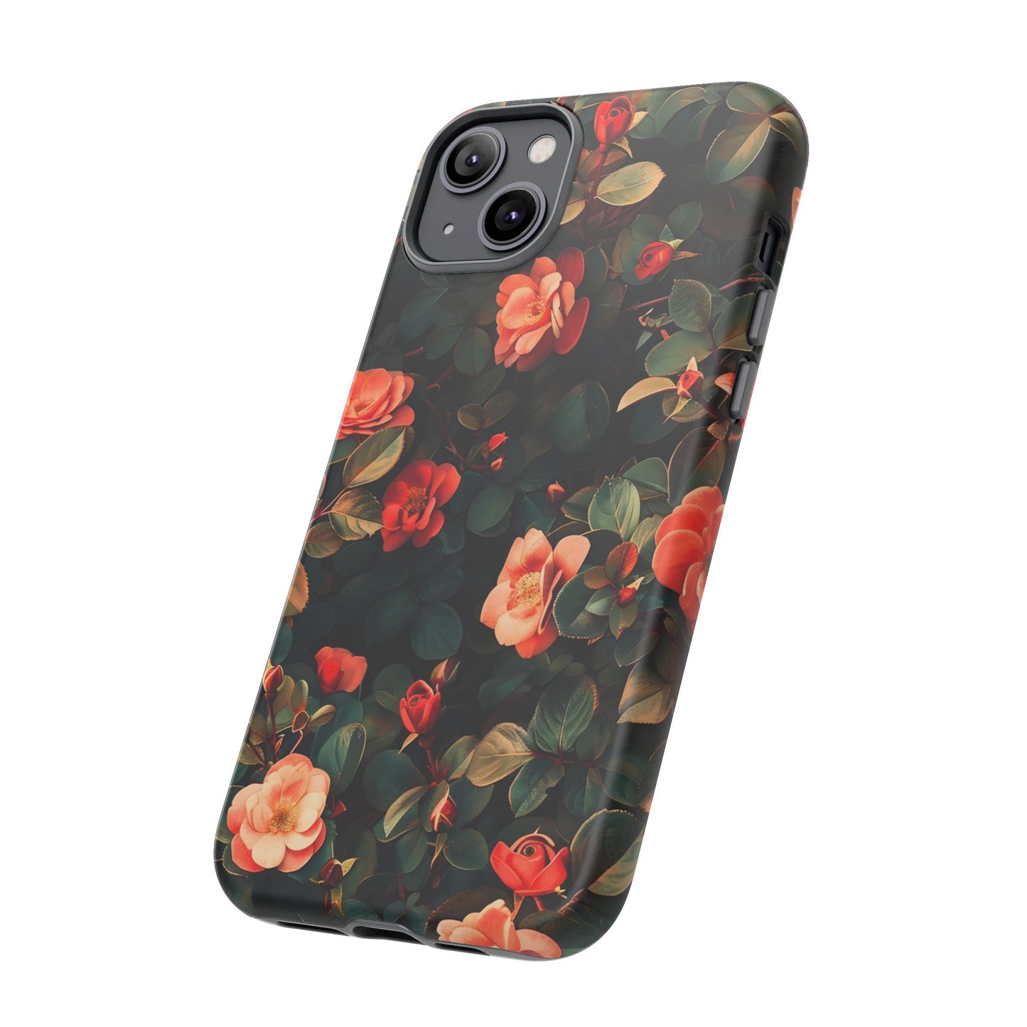 Floral Phone Case - Elegant Floral Design, Tough Protective Case, Perfect Gift for Her, Trendy Phone Accessories, Mother’s Day, Birthday