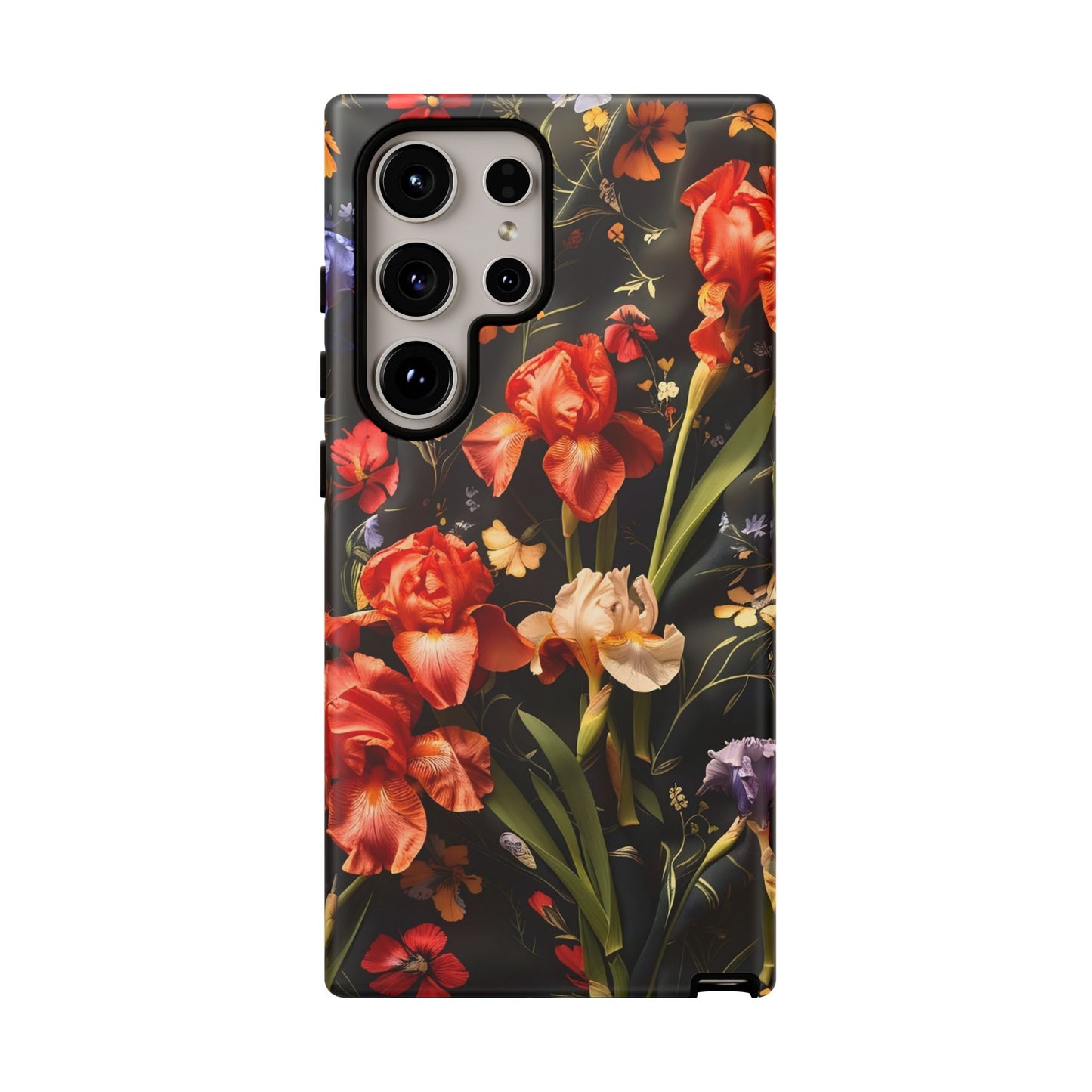 Floral Tough Case for Phone, Durable Protective Phone Cover, Gift for Flower Lovers, Phone Accessories, Spring Vibes