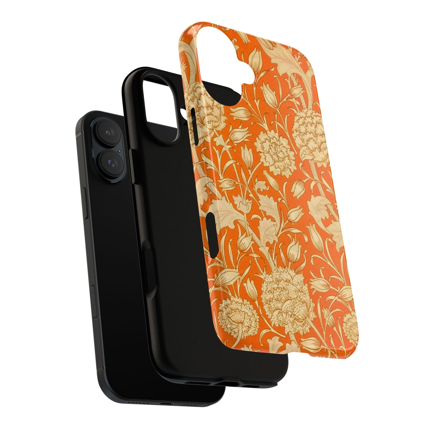 Floral Phone Case, Vibrant Tough Cases for Garden Lovers, Stylish Protection, Gift for Birthdays, Spring Decor, Unique Design