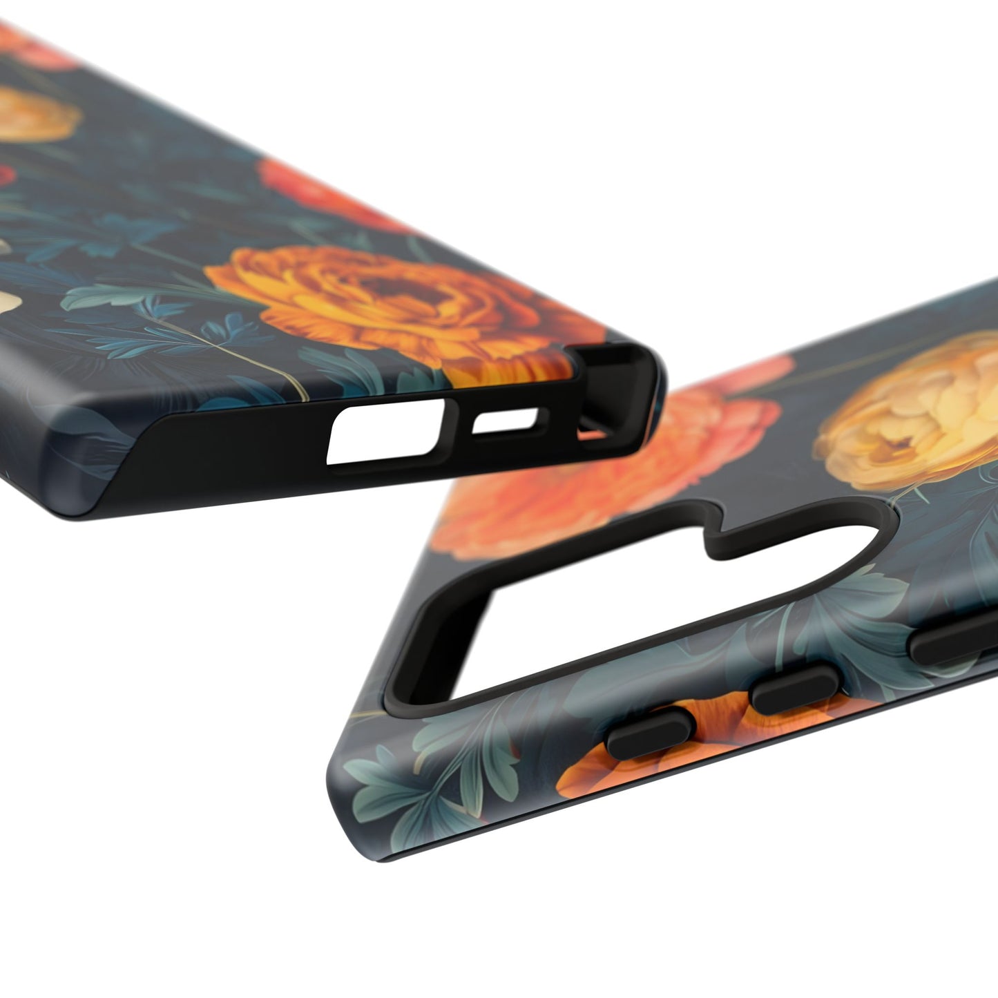 Floral Phone Case - Tough Cases, Stylish Protection, Gift for Flower Lovers, Customizable Cover, Floral Design Mobile Accessory