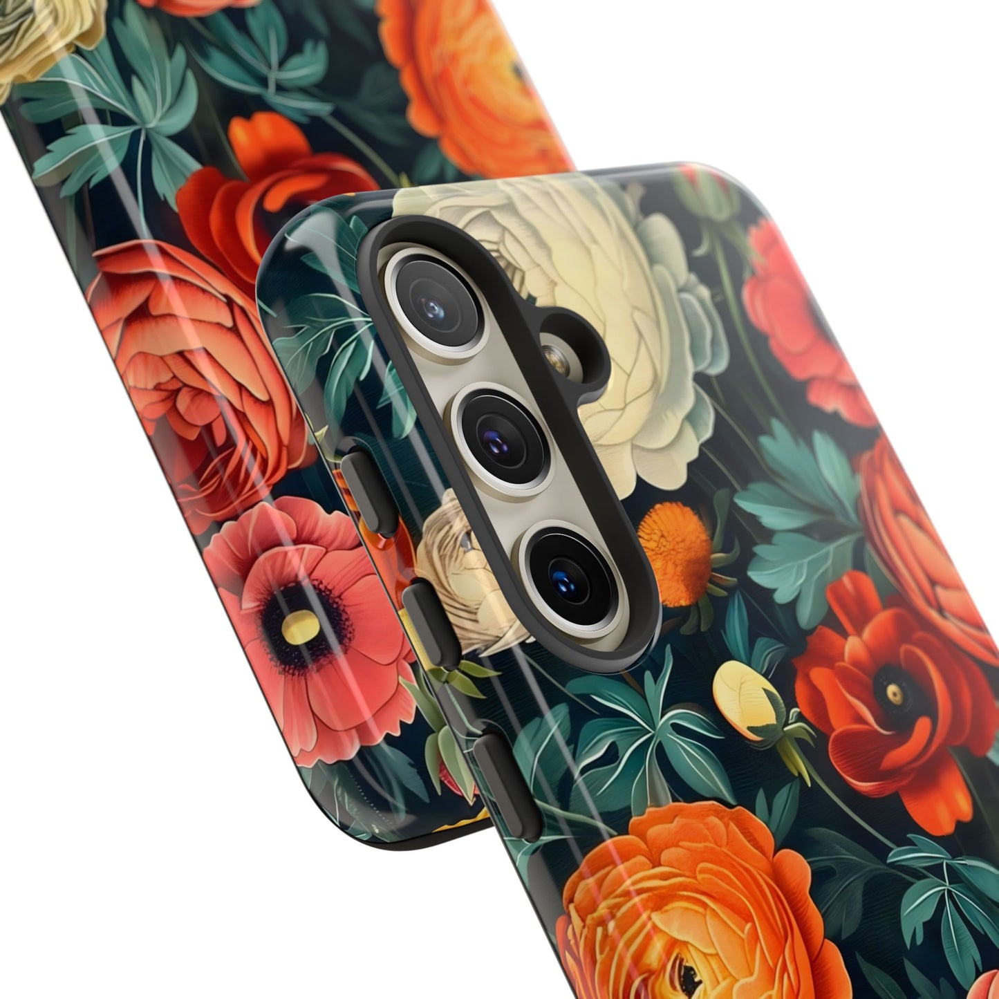 Floral Phone Case, Tough Cases - Stylish Protection, Gifts for Her, Nature Lover Decor, Floral Accessories