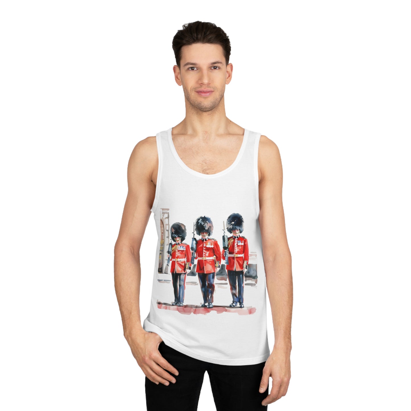 Unisex Softstyle™ Tank Top - Guardians of Tradition - British Royal Guard