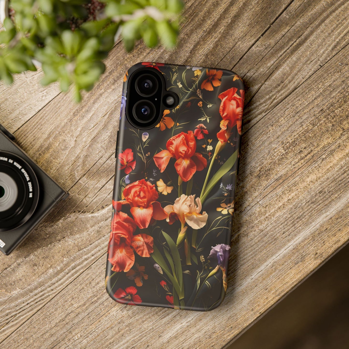 Floral Tough Case for Phone, Durable Protective Phone Cover, Gift for Flower Lovers, Phone Accessories, Spring Vibes