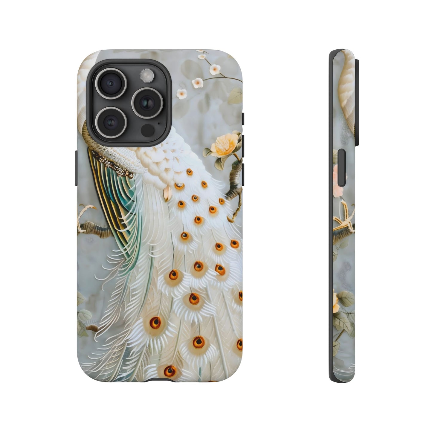 White peacock Tough Cases