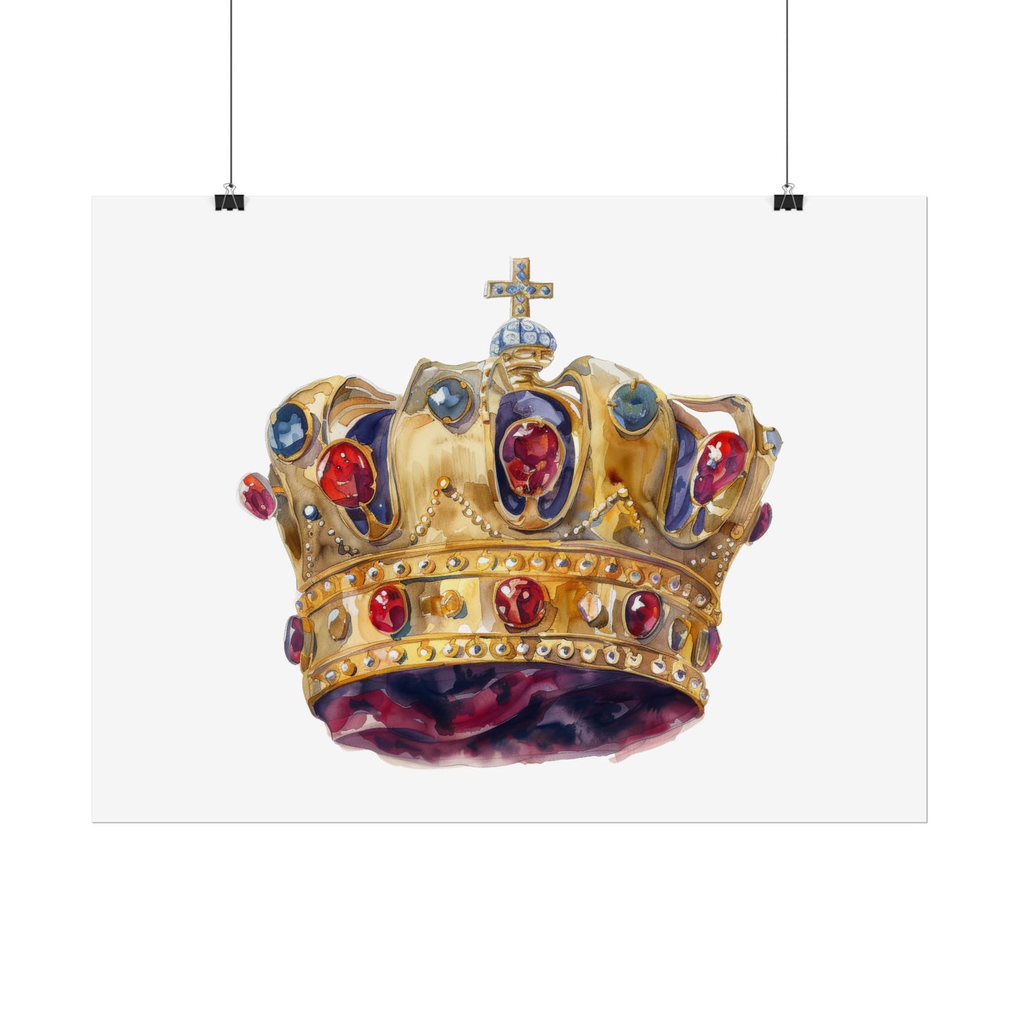 Crown Rolled Posters
