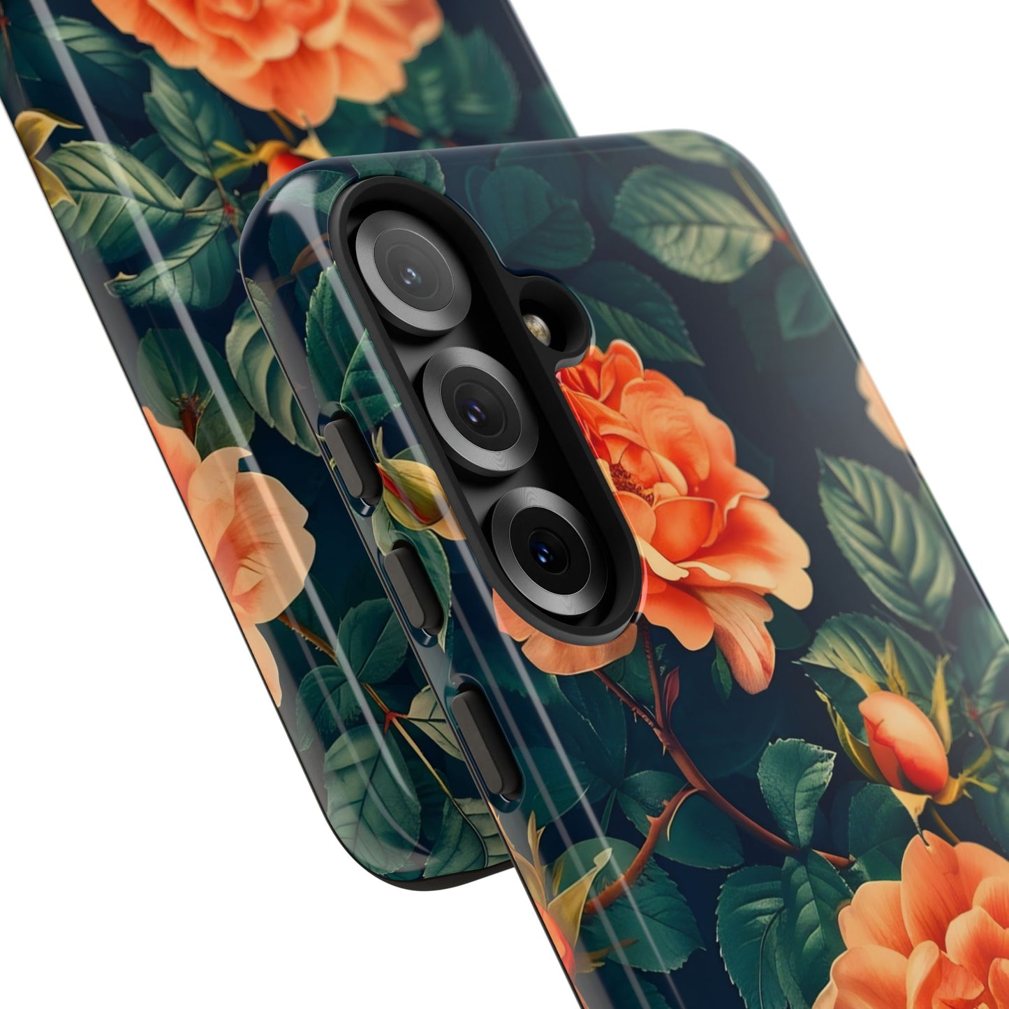 Floral Phone Case, Tough Cases for Nature Lovers, Botanical Design, Phone Protection, Gift for Her, Trending Floral Accessories