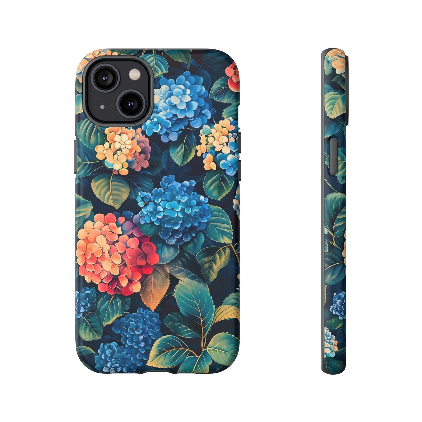 Floral Tough Phone Case, Durable Smartphone Cover, Flower Design, Gift for Her, Stylish Protection