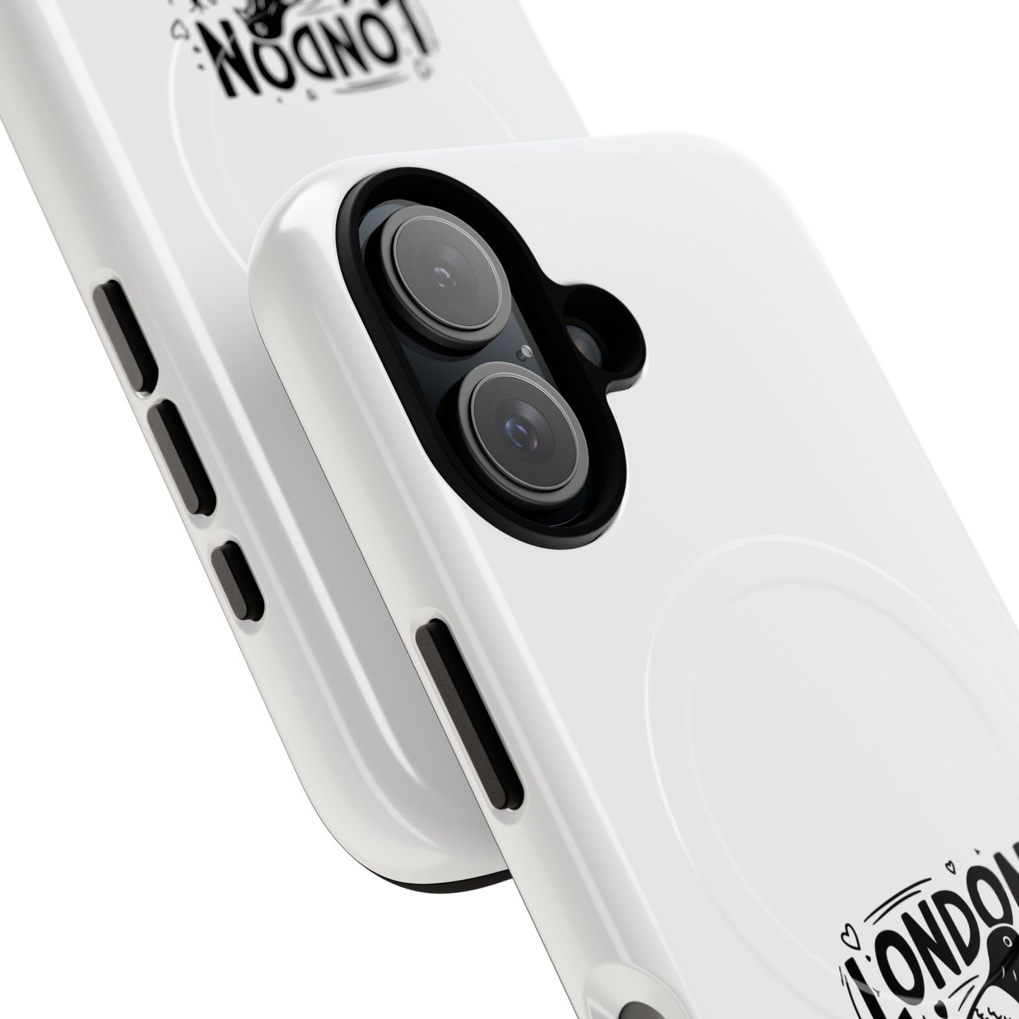 London Pigeon Rule Magnetic Phone Case, Tough Phone Cover, Gift for London Lovers, Unique Phone Accessories, Stylish Protection