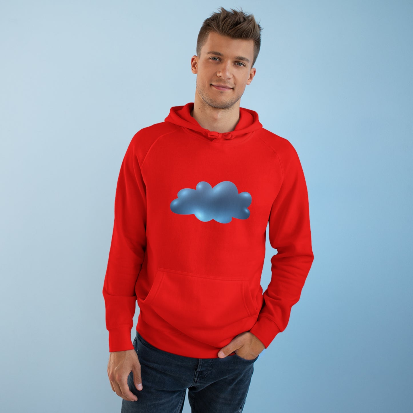 Unisex Hoodie Versatile - Serene Cloudscape