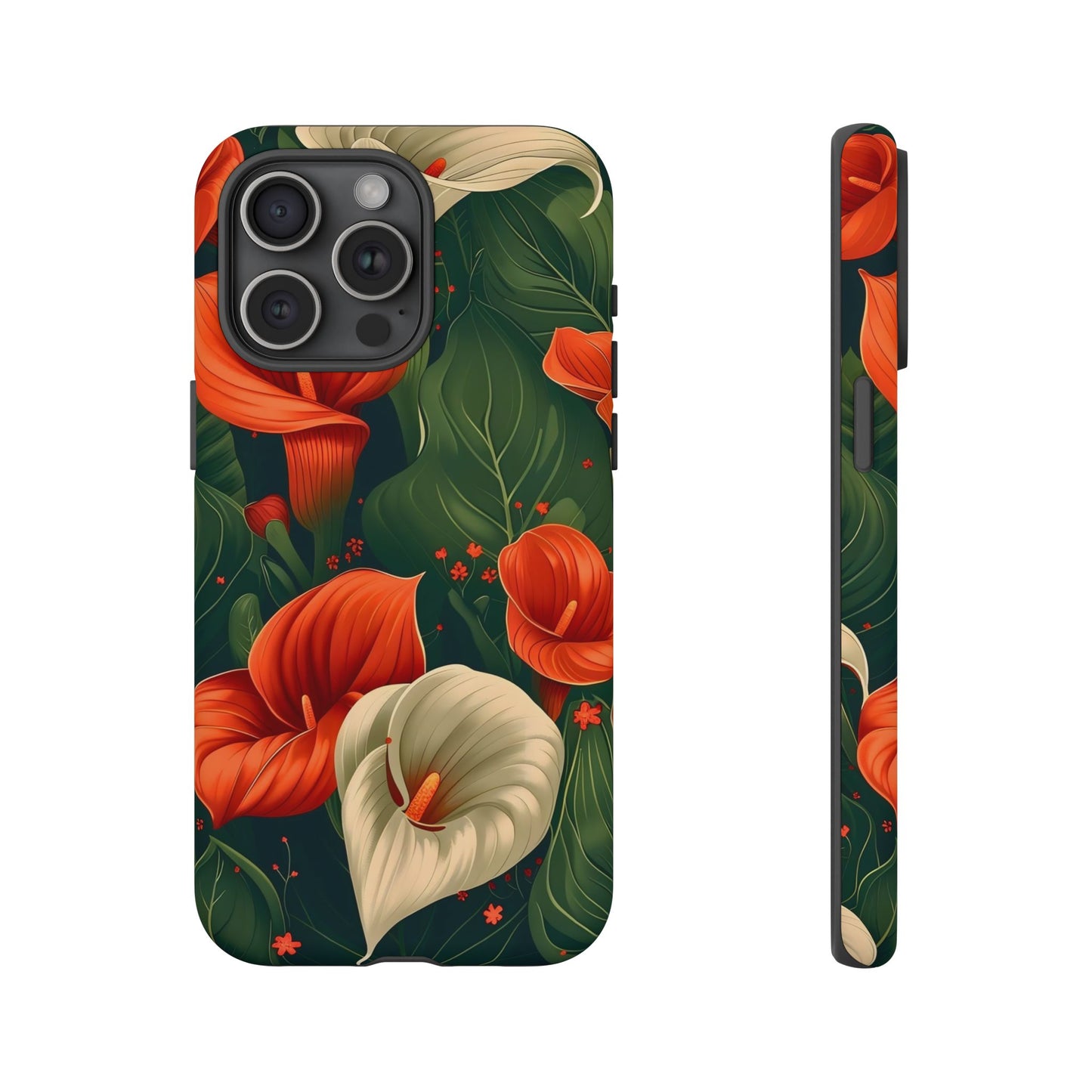 Floral Phone Case, Tough Cases for Stylish Protection, Gift for Her, Nature Lovers, Phone Accessories, Trendy Tech