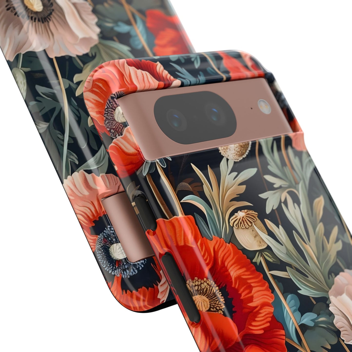 Floral Phone Case - Tough Cases, Flower Design, Chic Tech Accessories, Stylish Gifts, Unique Phone Protectors