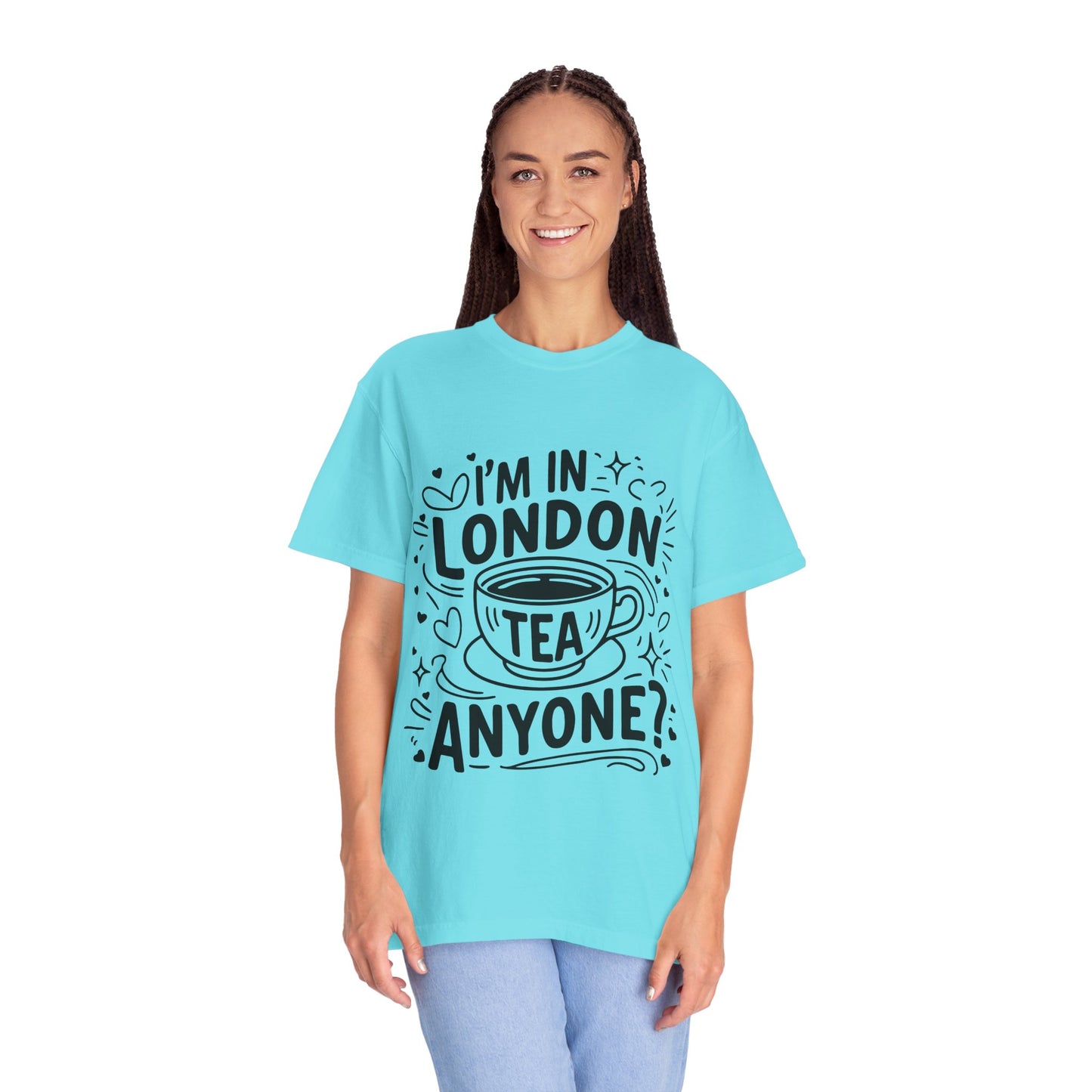 Unisex Garment-Dyed T-shirt - London's Nostalgic Tea