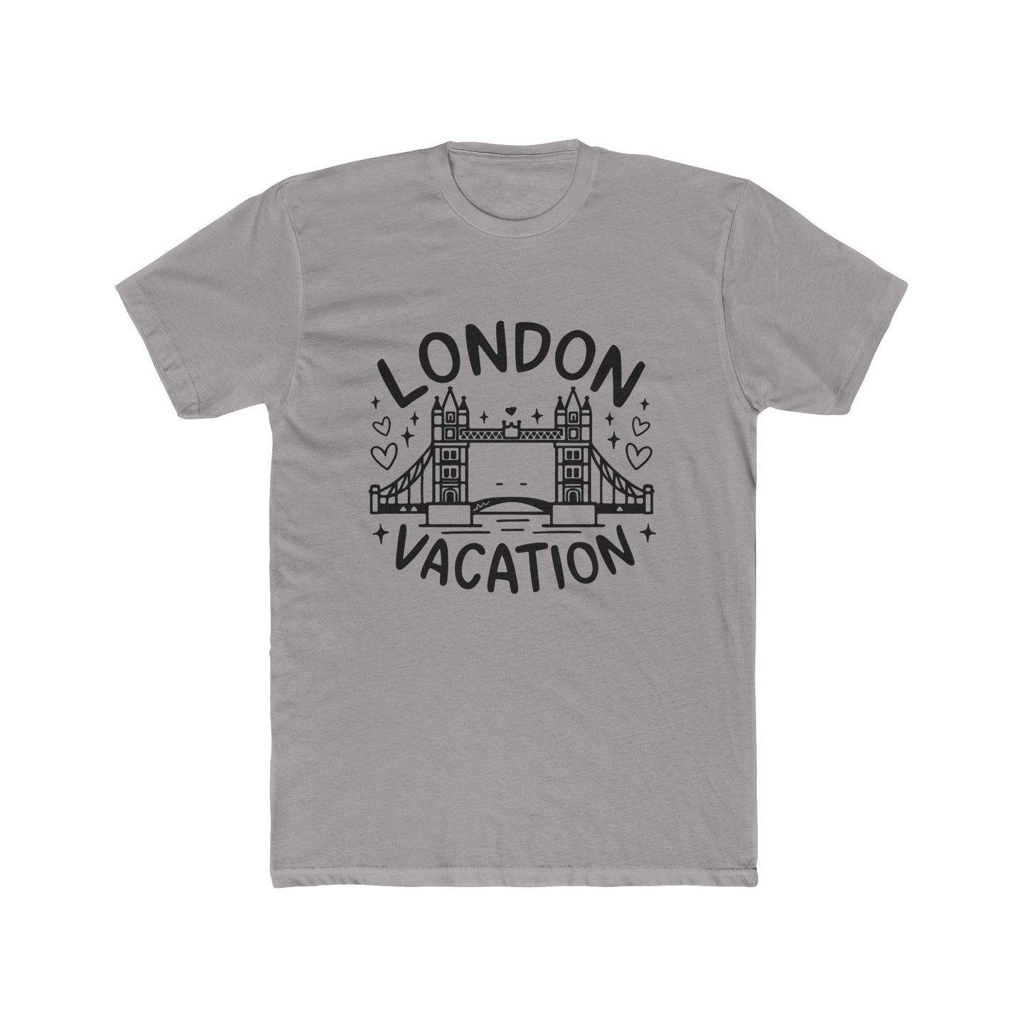 London's Vacation Unisex Cotton Crew Tee