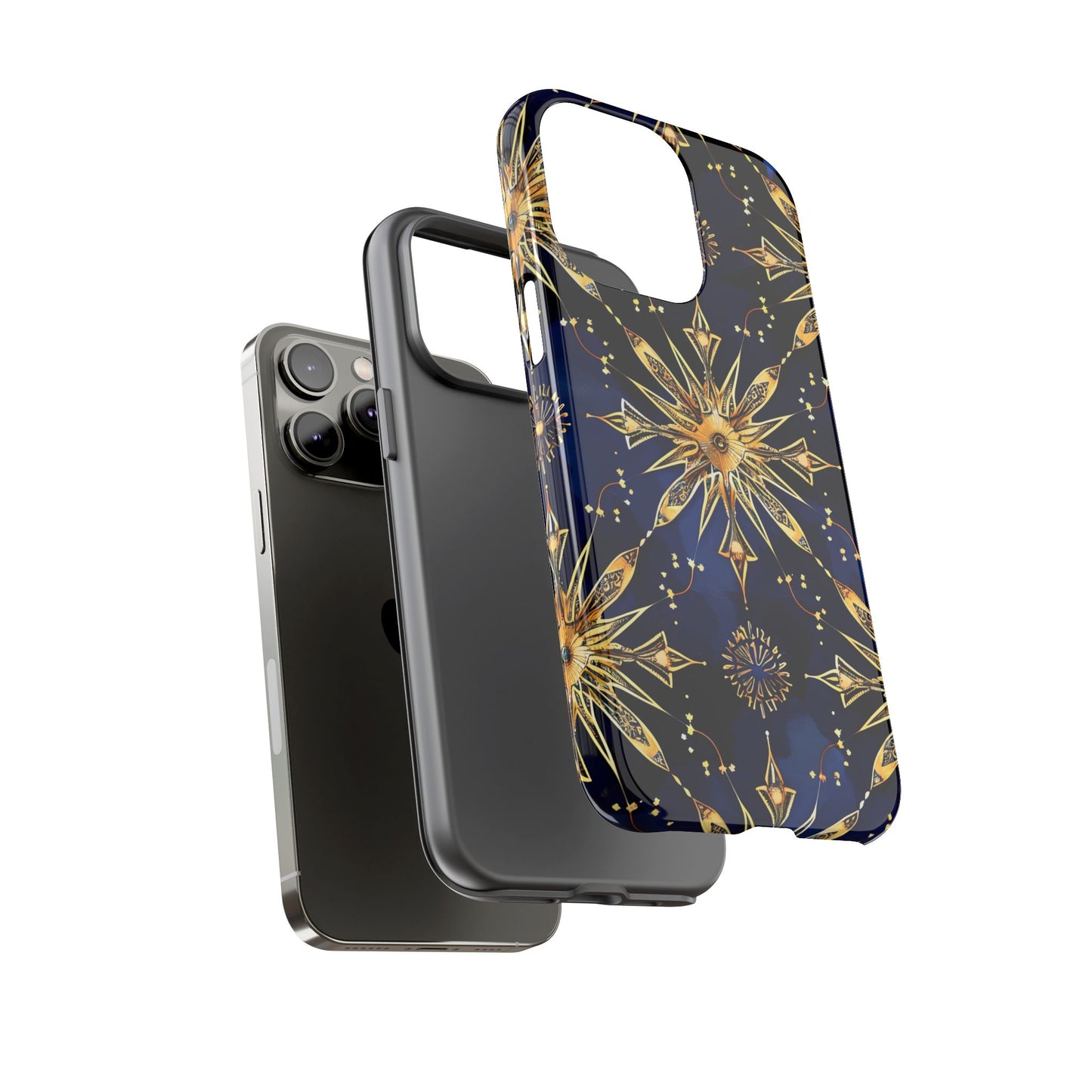 Tough Cases Phone Case with Celestial Design, Stylish Phone Cover, Unique Gift for Space Lovers, Durable Protection, Cosmic Art