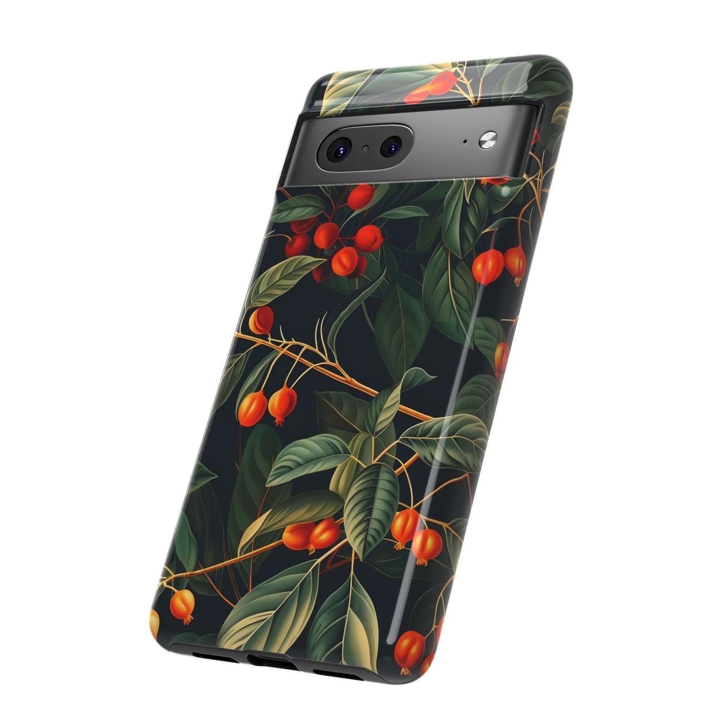 Tough Cases, Floral Phone Case, Nature-Inspired Tech, Unique Gift, Phone Accessory, Botanical Design, Fall Vibes