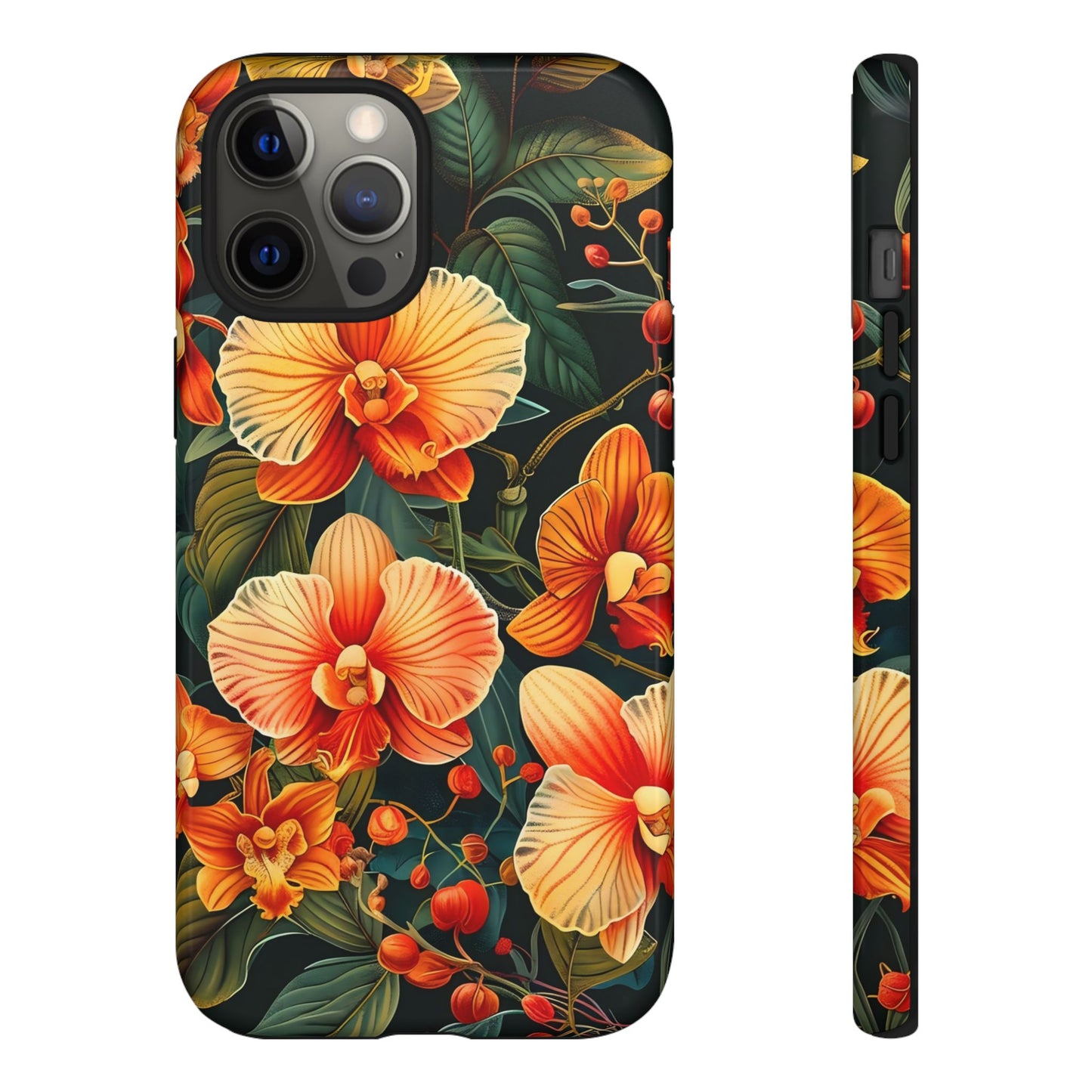 Floral Phone Case - Tough Cases, Protective Cover, Gift for Her, Smartphone Accessory, Floral Design, Nature-Inspired
