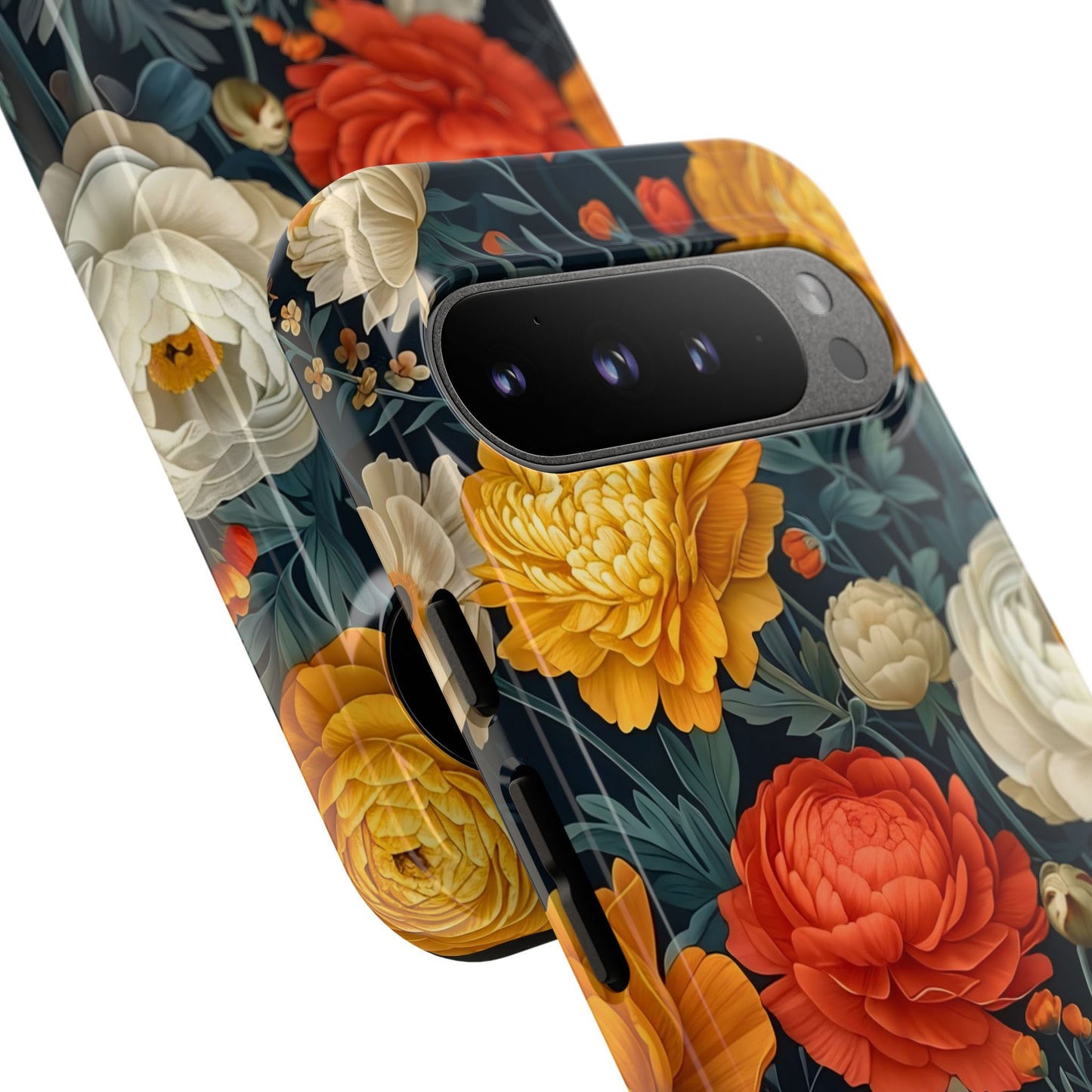 Floral Tough Case for Phones | Durable Floral Phone Cover, Boho Chic, Unique Gift for Her, Phone Protection, Flower Design