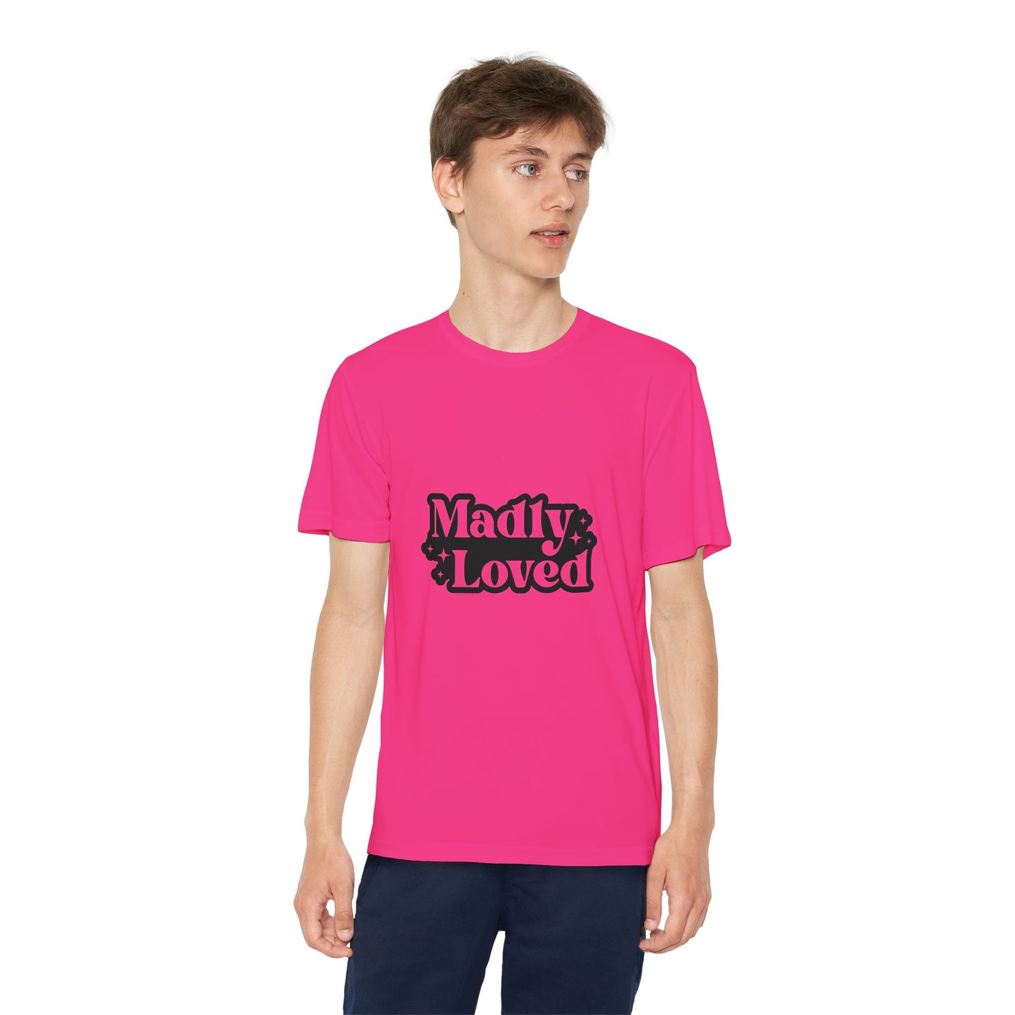 Madly Loved -Youth Competitor Tee - Stylish Comfort for Kids