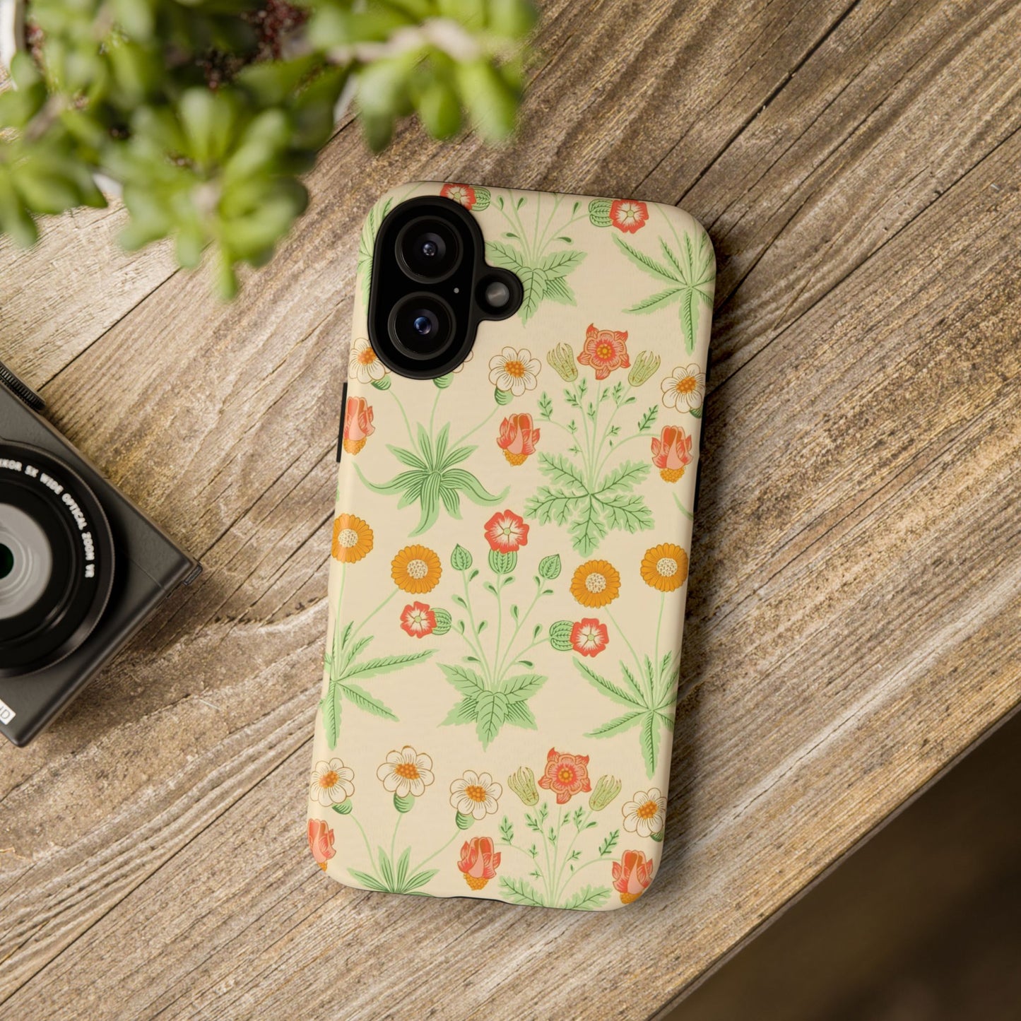 Floral Tough Cases | Stylish Phone Cover, Durable Protective Case, Gift for Her, Spring Accessories, Nature Lover